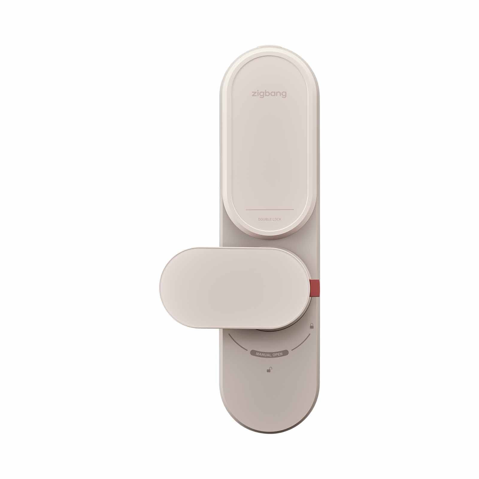 ZIGBANG Zd-r70 Passwordless Ai Door Lock (ivory) ZD-R70 (IVORY)
