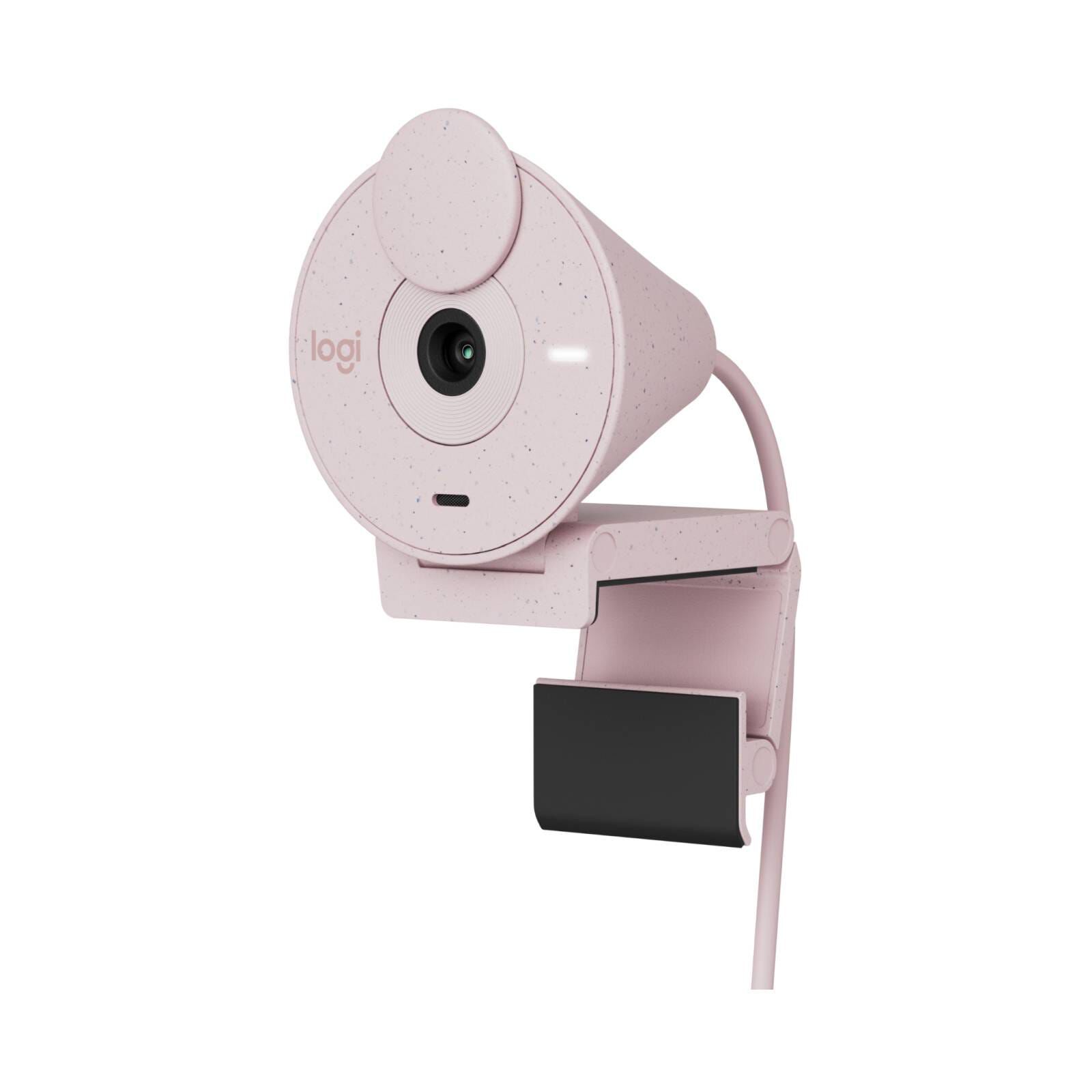 LOGITECH Brio 300 Full Hd Webcam - Rose (iy) 960-001449-image 1