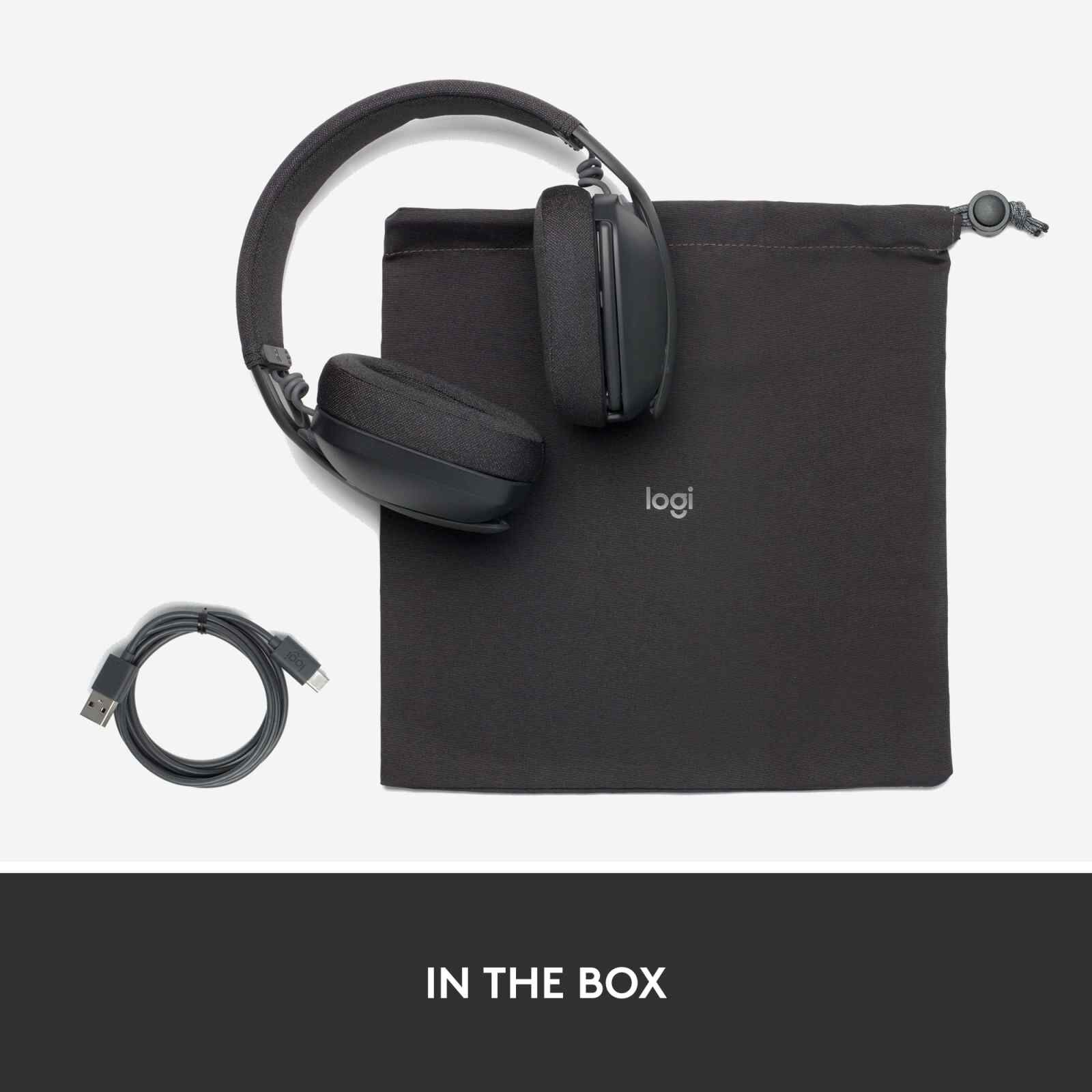 LOGITECH Zone Vibe 100 Wl Bt Headset Graphite 981-001215-image 12