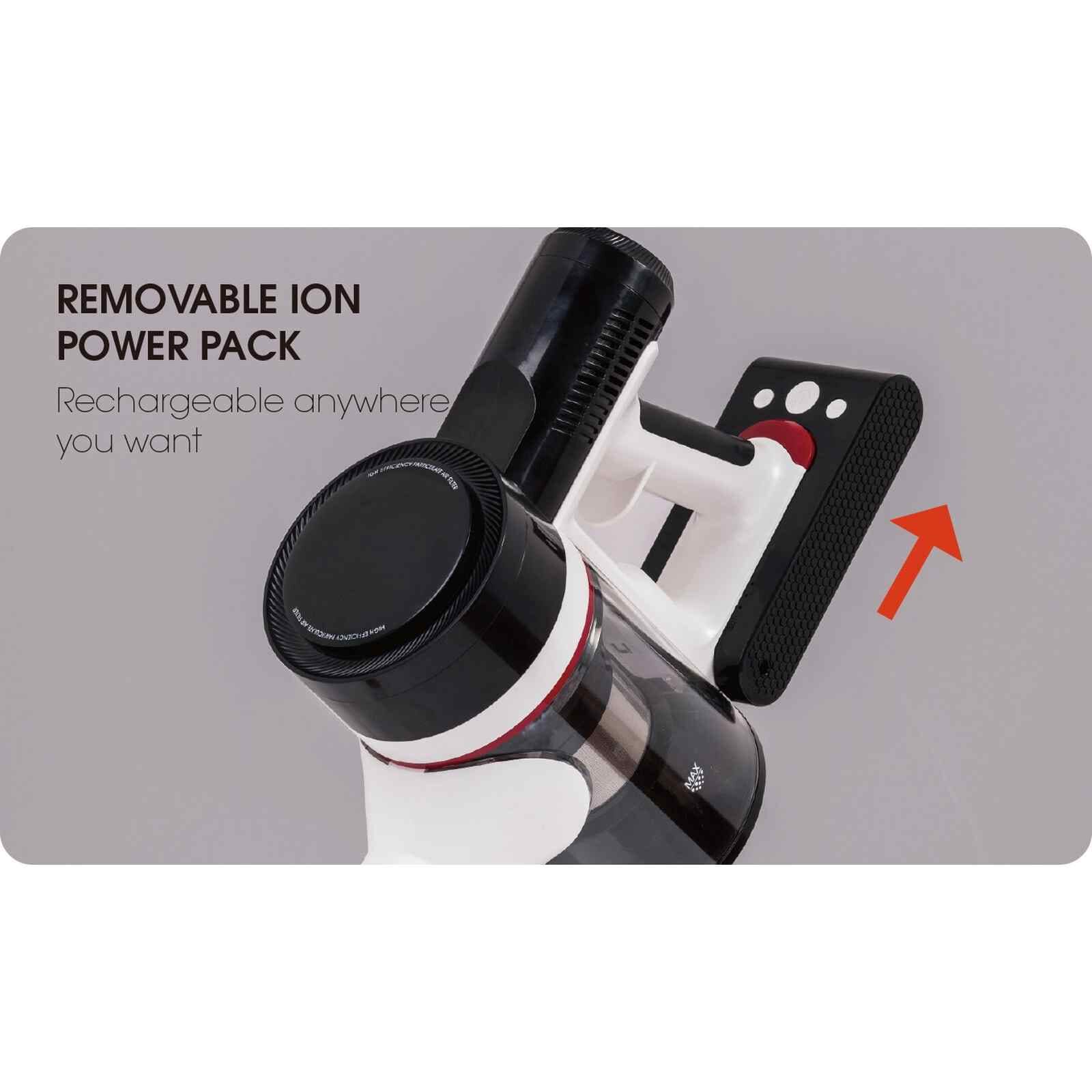 MORRIES 2 In 1 Cordless Stick Vacuum Cleaner (250w) MS-20KPAHCV-image 12