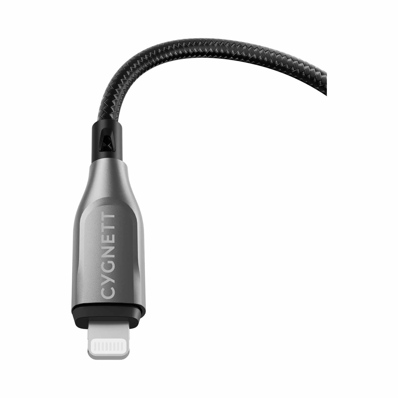 CYGNETT Armoured Lightning To Usb-c Cable - Black 2m CY4669PCCCL-image 3