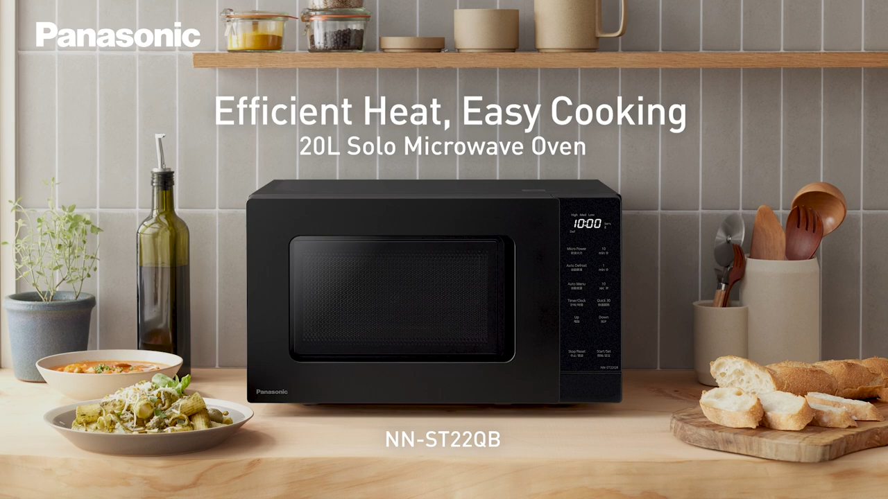 PANASONIC Solo Microwave (20l) - White NN-ST21QWYPQ-image 2