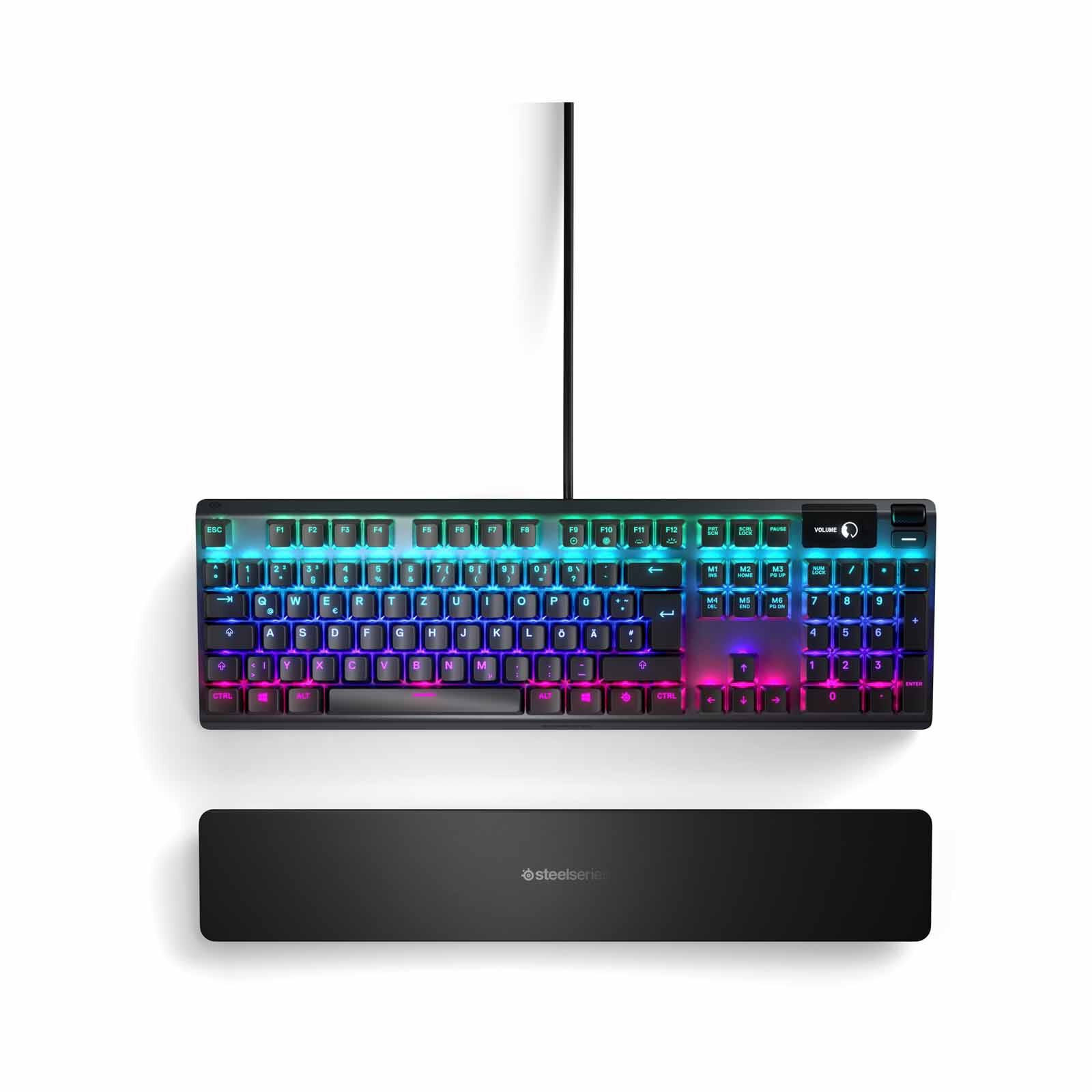 STEELSERIE Us Gaming Keyboard Hybrid Blue Switch APEX 5 RGB-image 4