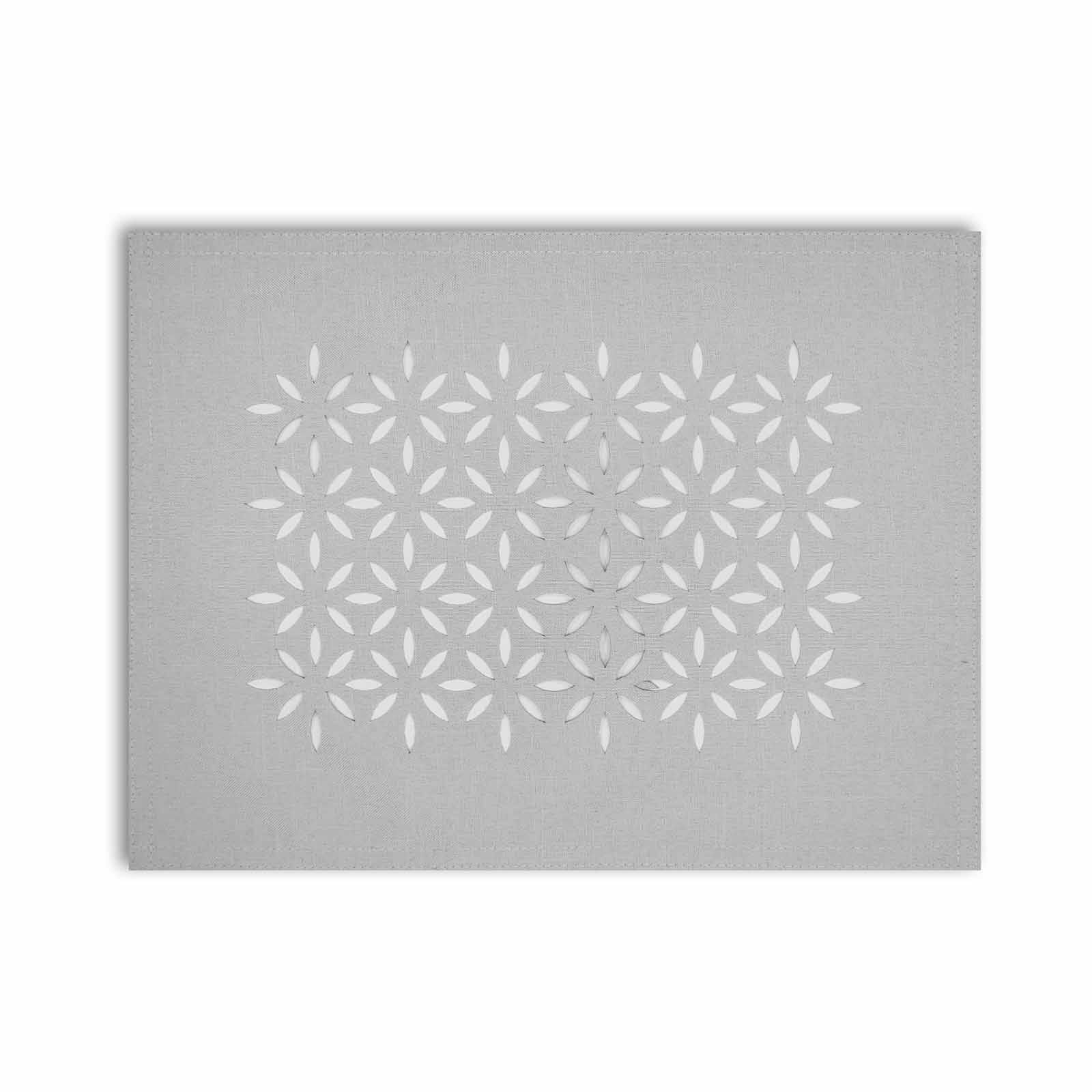 RAPEE Morocco Placemat Grey (online) MOROCPMGRY-image 1