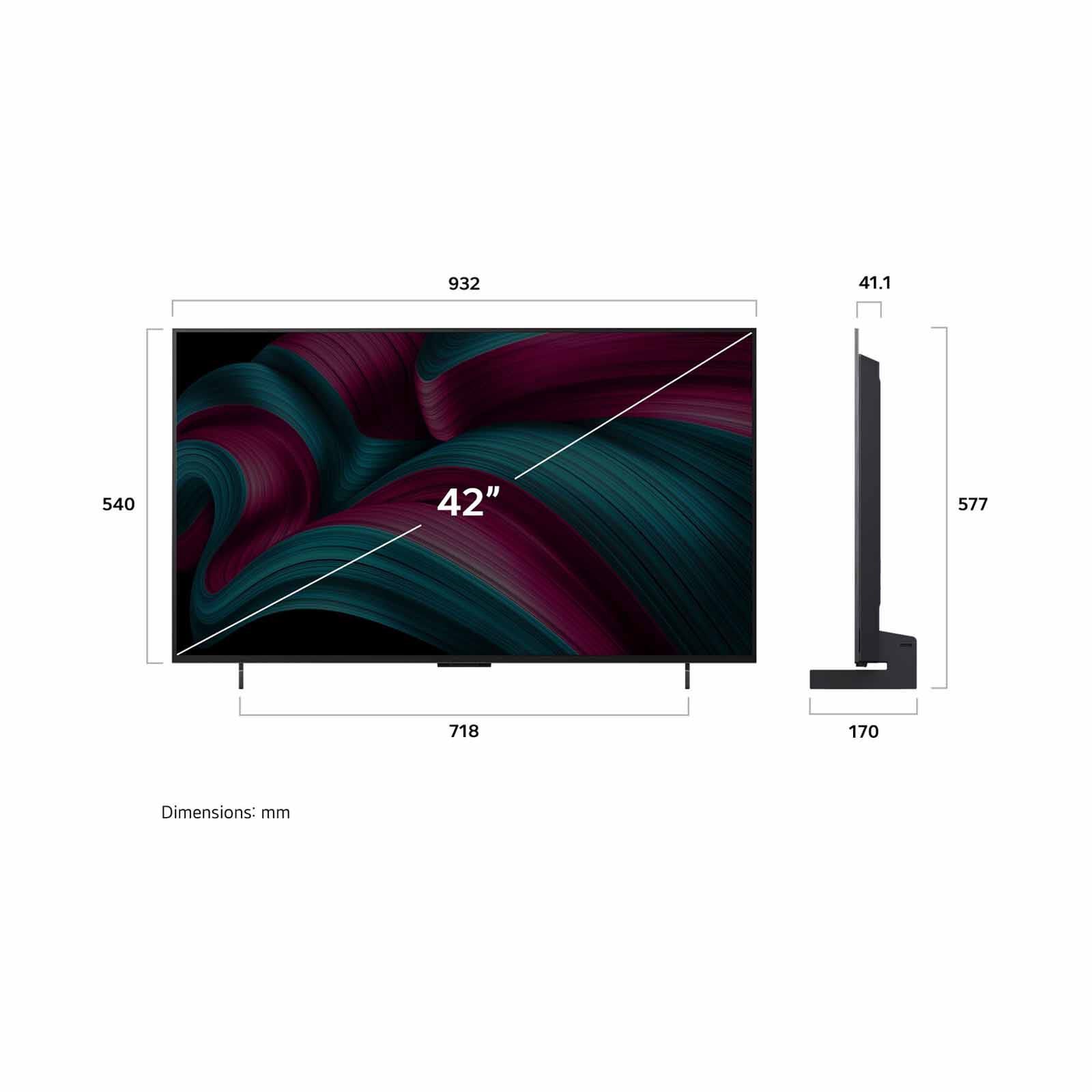 LG 42 In 4k Uhd Oled Tv OLED42C5PSA.ATC-image 9