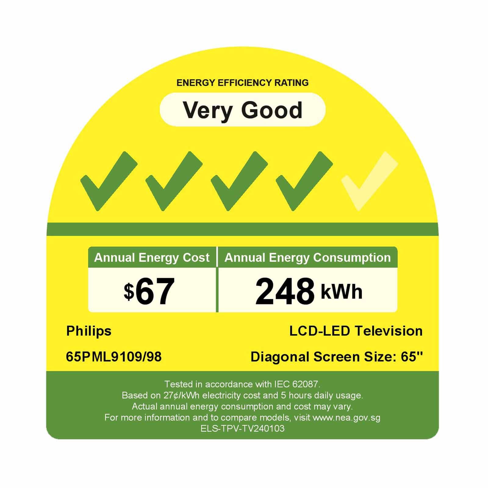 PHILIPS 65 In Miniled Google Tv 65PML9109/98-image 5