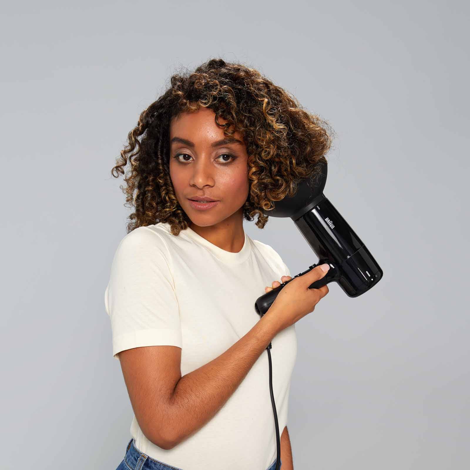 BRAUN Hair Dryer (2200w) - Black HD 225-image 2