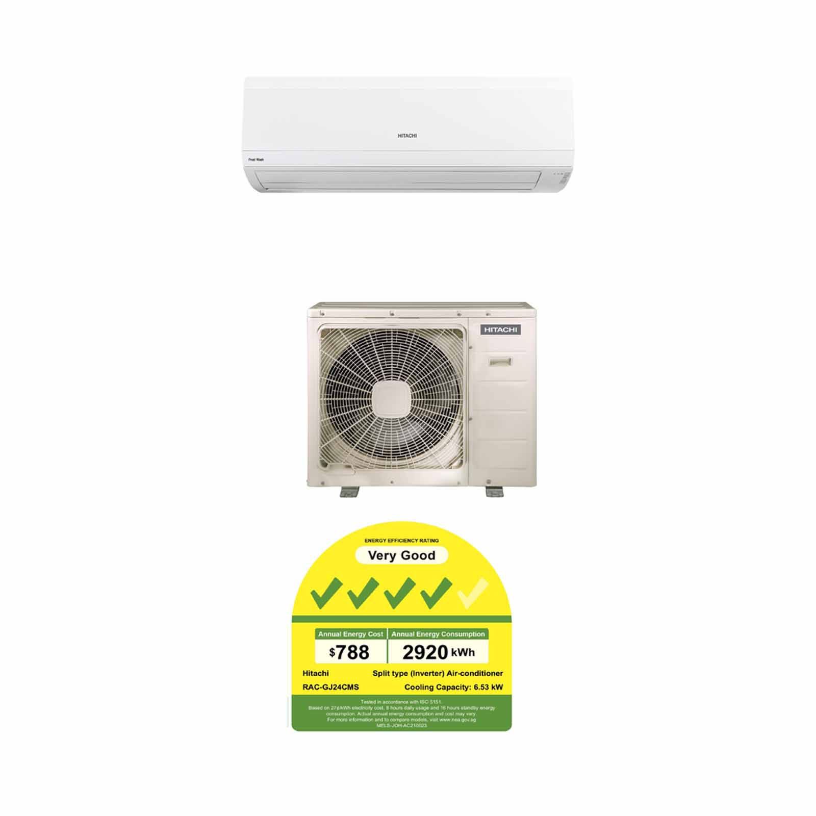 HITACHI Single Split Aircon RAS-GJ24CMS / RAC-GJ24CMS