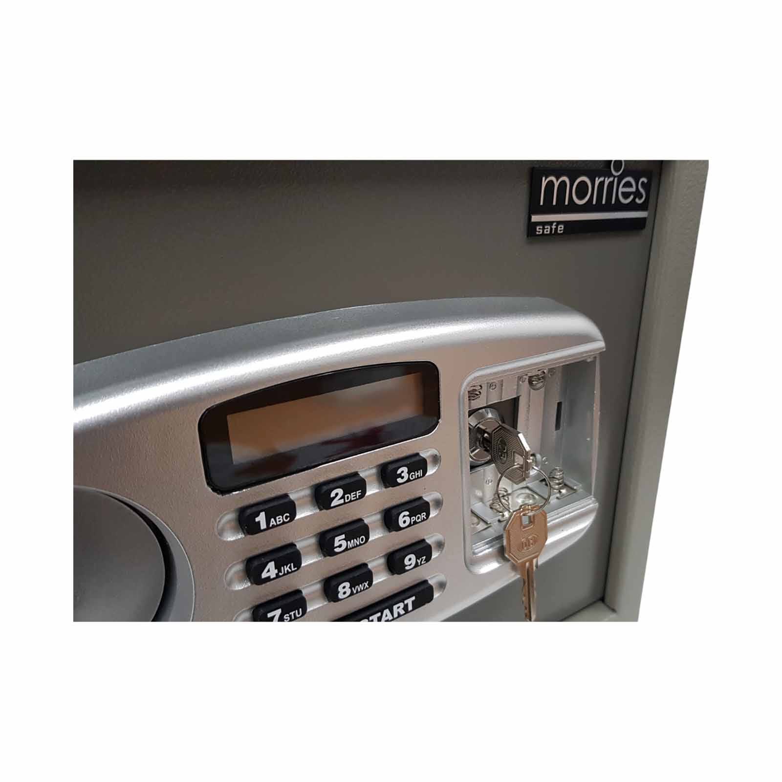 MORRIES Electronic Digital Safe (silver) MS-25DW-image 4