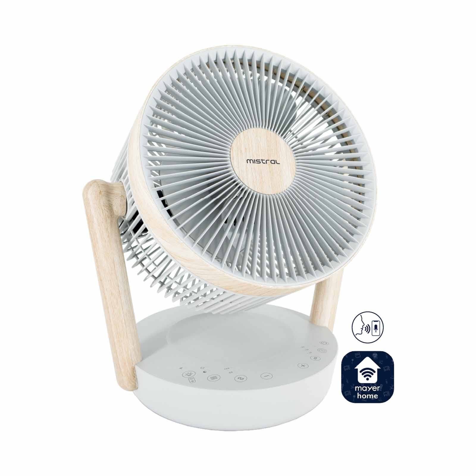 MISTRAL 10 In Dc Desk Fan With Wifi And Remote MHV1012DRW-G-image 2