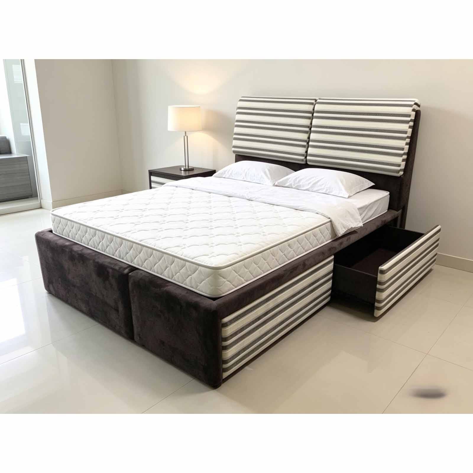 SLUMBER PE King Size 4 In 1 Pull Out + Drawers Bedframe P.w.p XS 4 IN 1 BEDFRAME-image 2