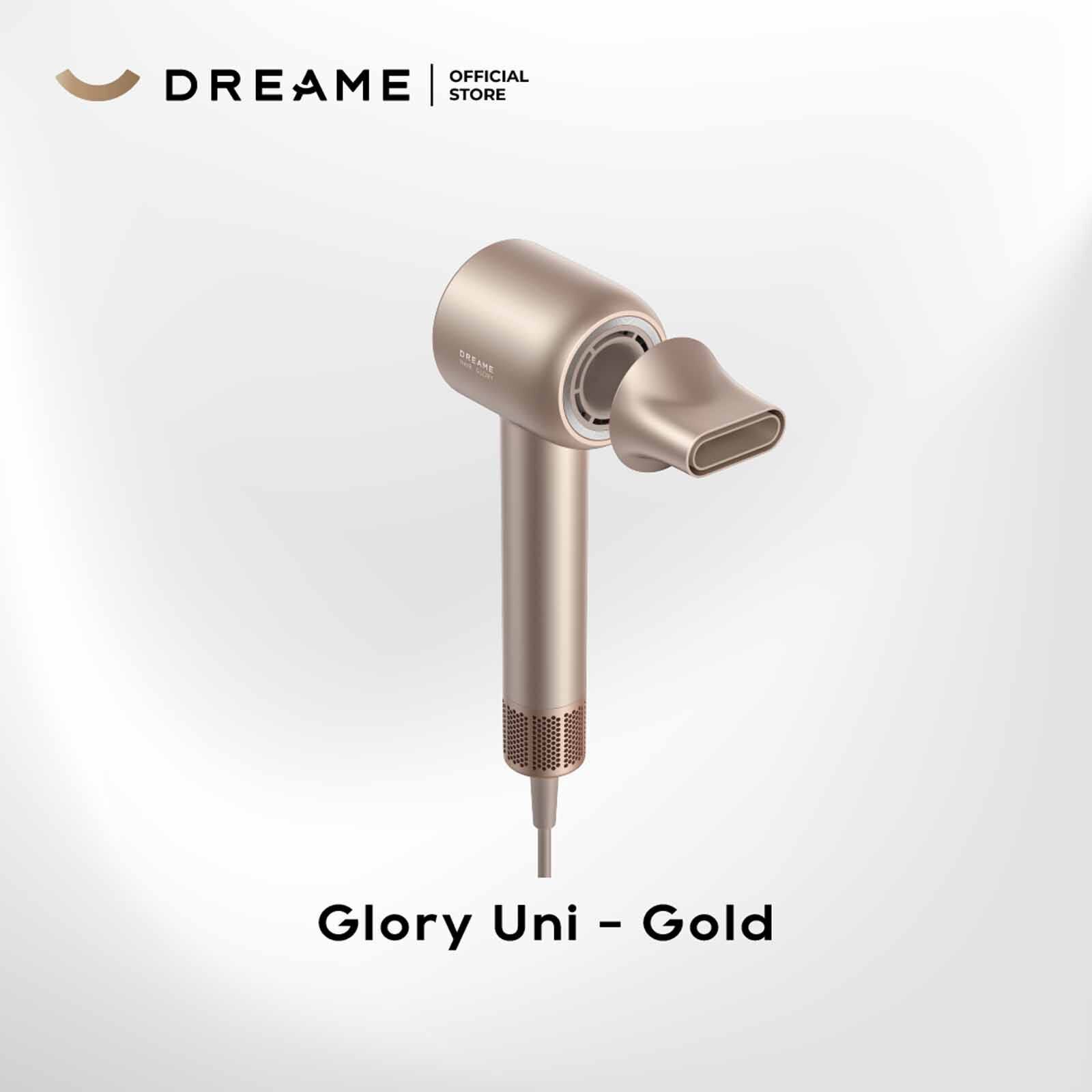 DREAME Glory Uni High-speed Hair Dryer (1400w) - Gold DM-GLRUNI-GD