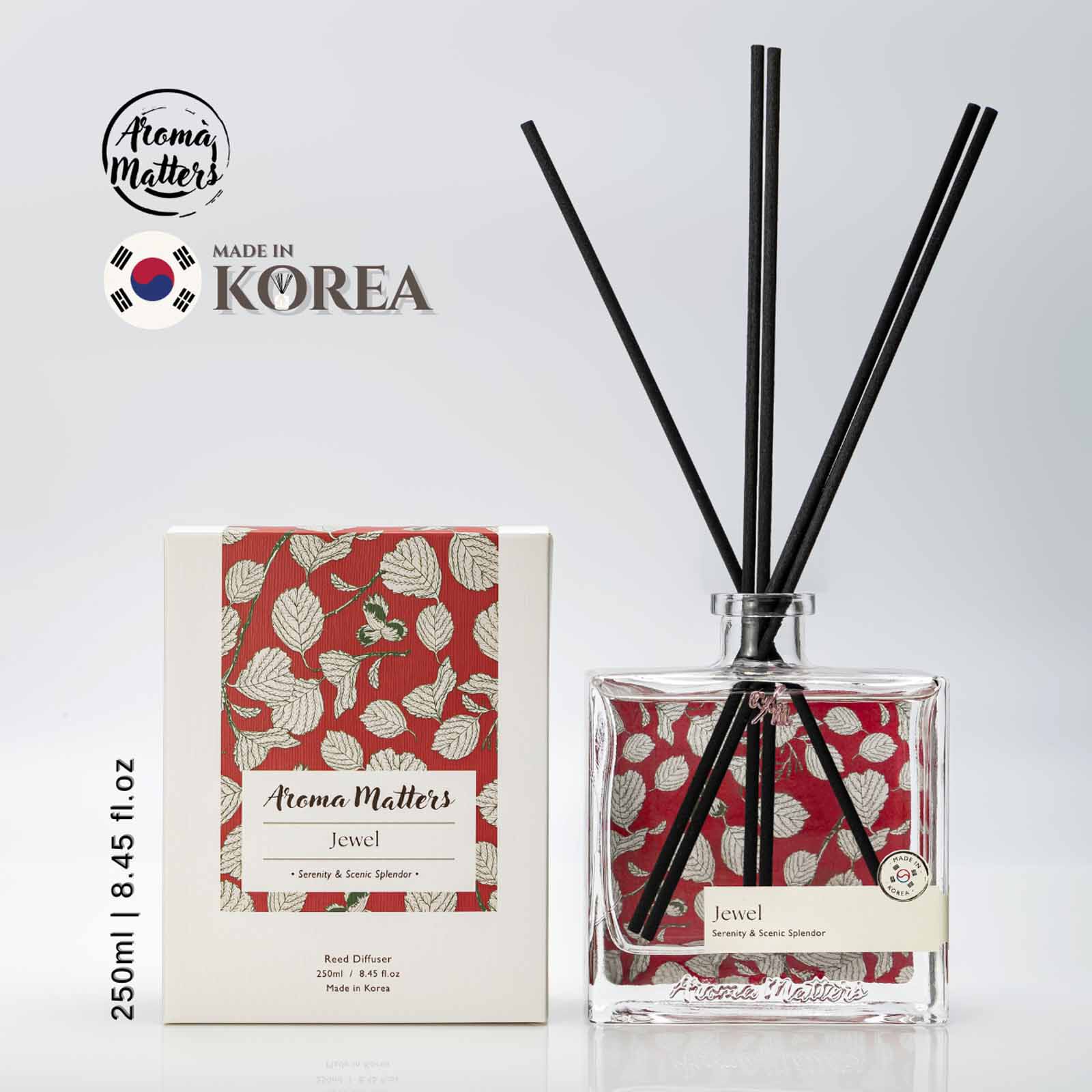 AROMA MATT Jewel Reed Diffuser 8.45 Fl.oz (250ml) BOTTLE250-JEWEL-image 2