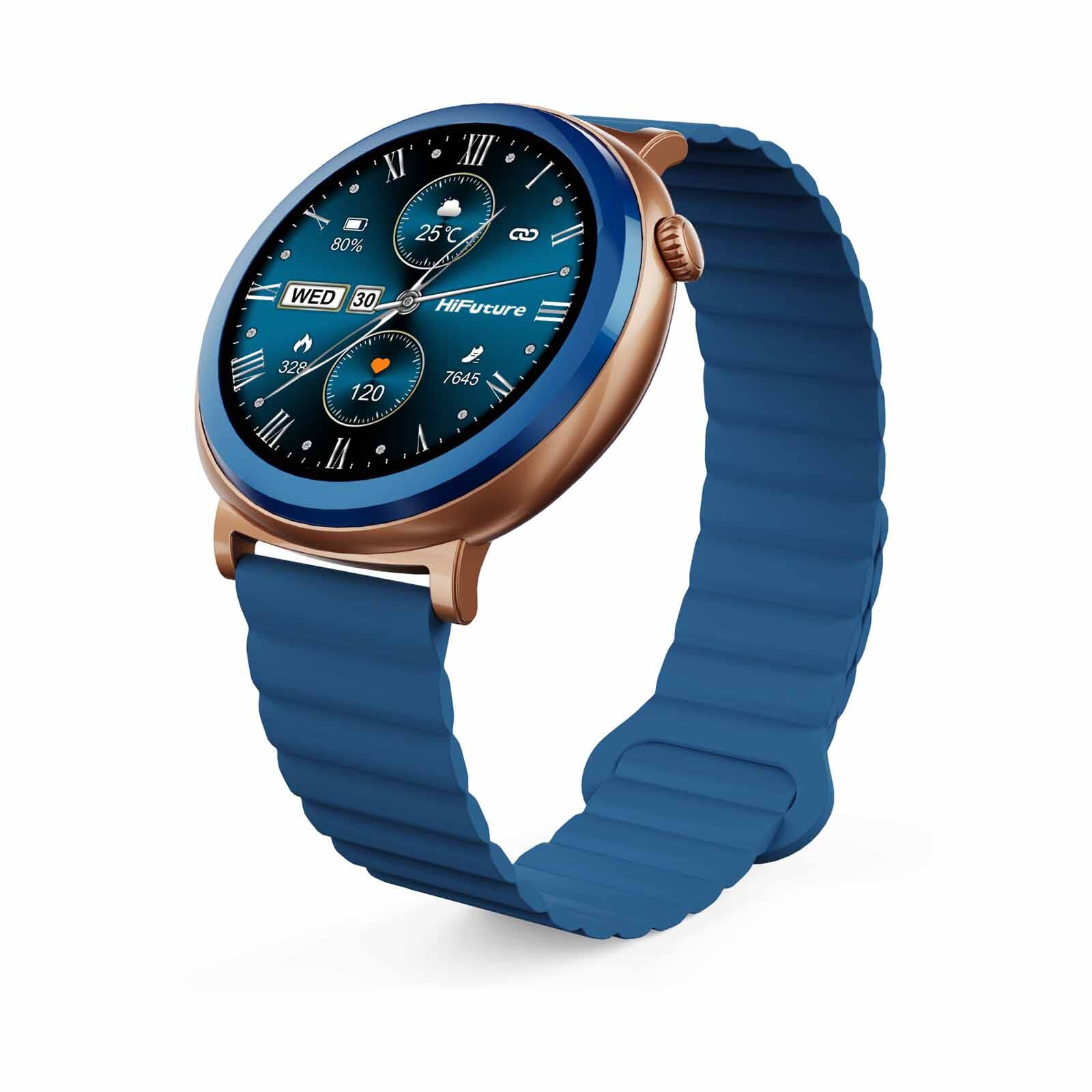 HIFUTURE Aurora - Blue Bluetooth Smartwatch With Heart Rate Function HSSW11BL-image 5