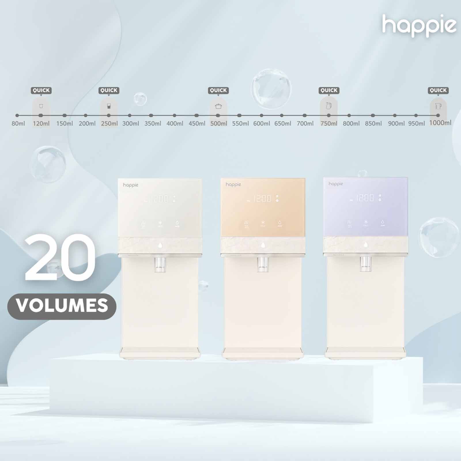 HAPPIE Dream Water Purifier- Lavendar DREAM - LAVENDAR-image 3