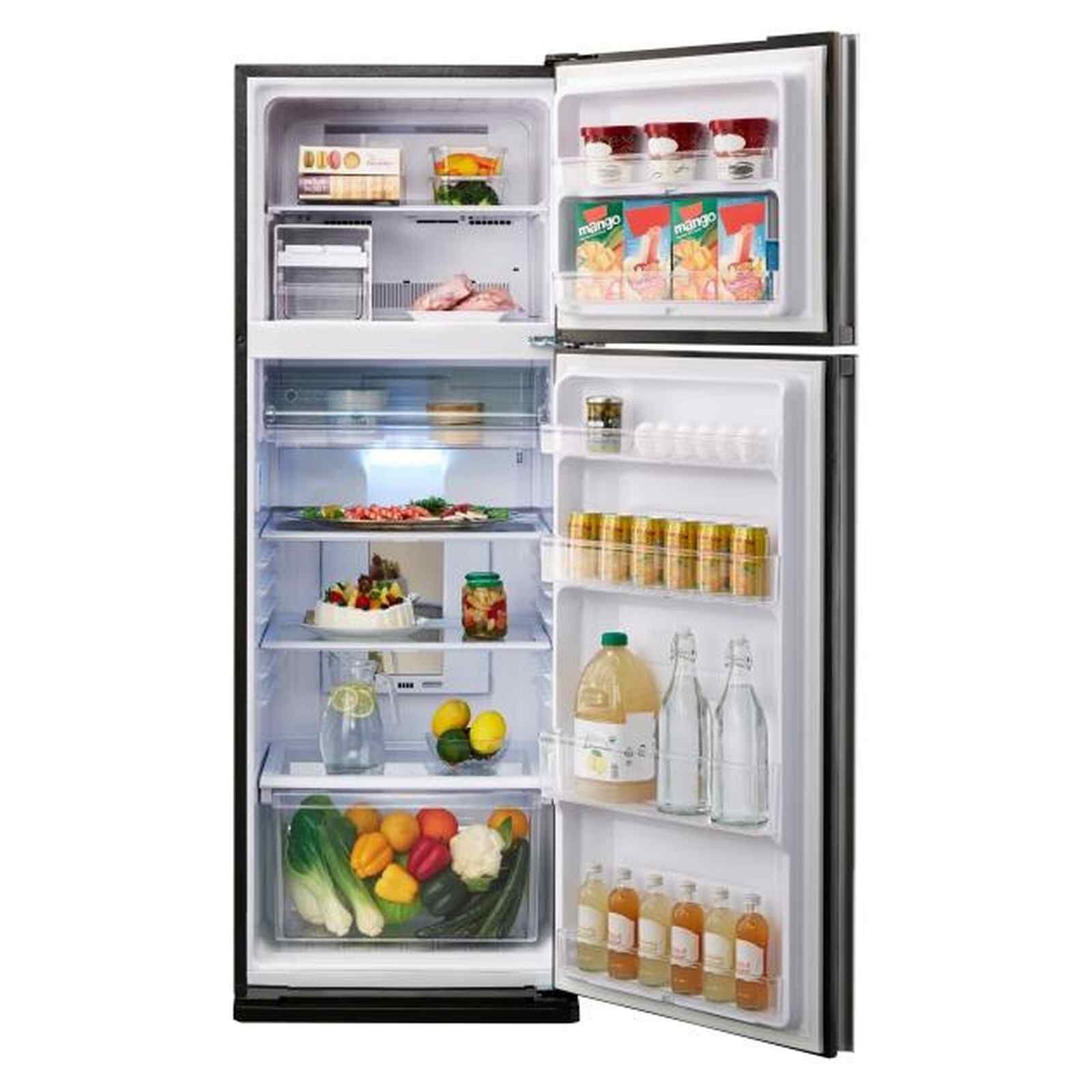SHARP 2 Dr Fridge (364l) SJ-PG39P-BK-image 3