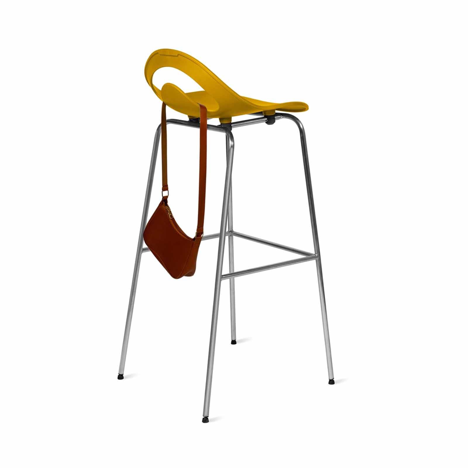 PHOENIX Cocktail High Bar Stool Mango Yellow47 X 46 X 96 H Cm COCKTAIL-image 9