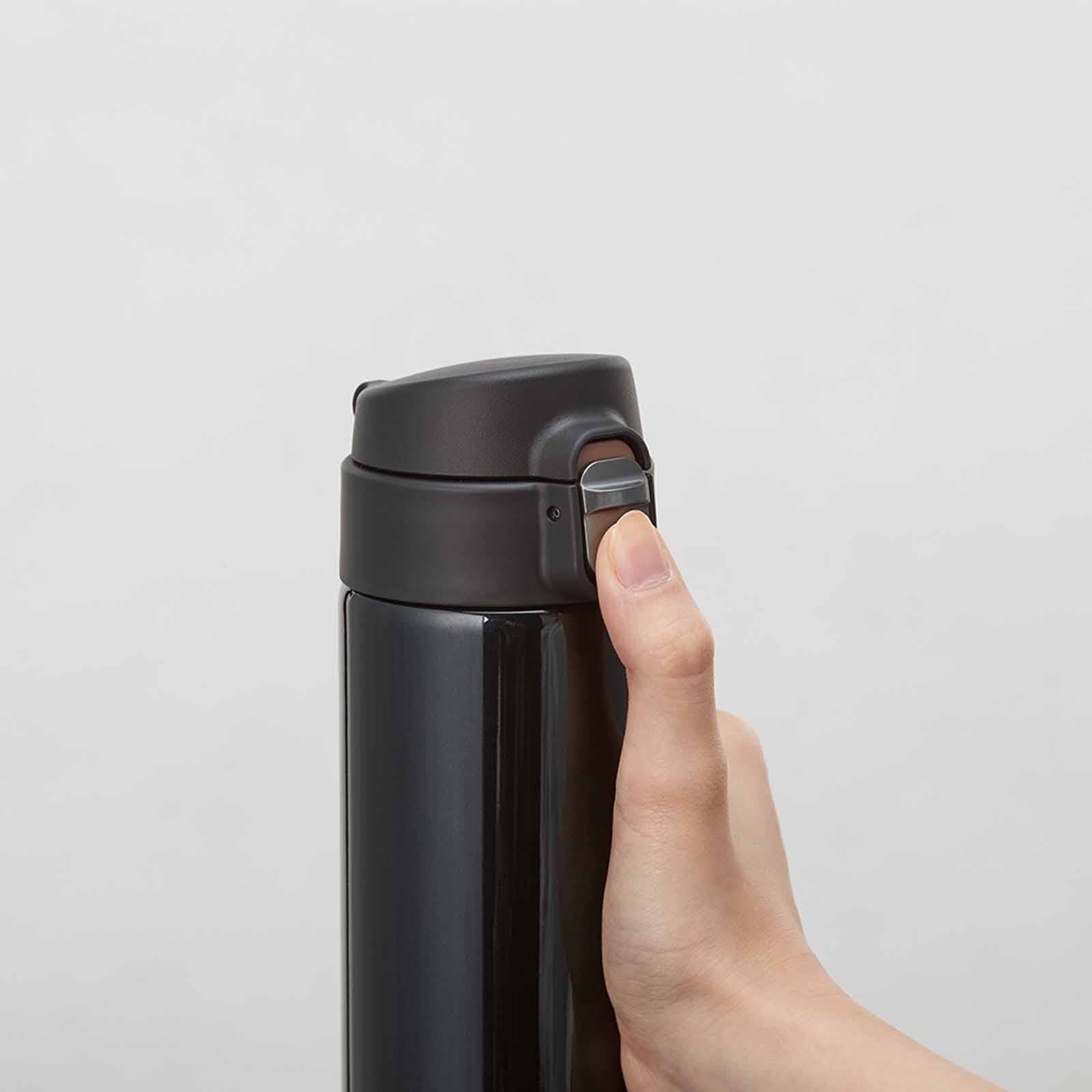 TIGER 600ml Vacuum Insulated Stainless Steel Bottle - Pearl Black MMJ-S060 (KJ)-image 6