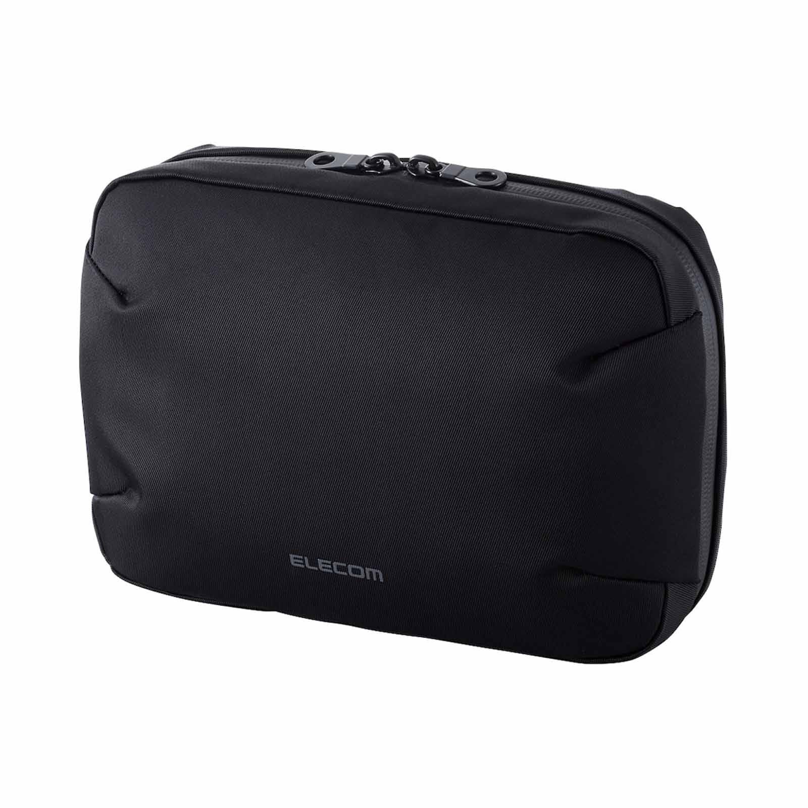 ELECOM Anti Bacterial Gadget Pouch Black BMA-GPAB01BK-image 1
