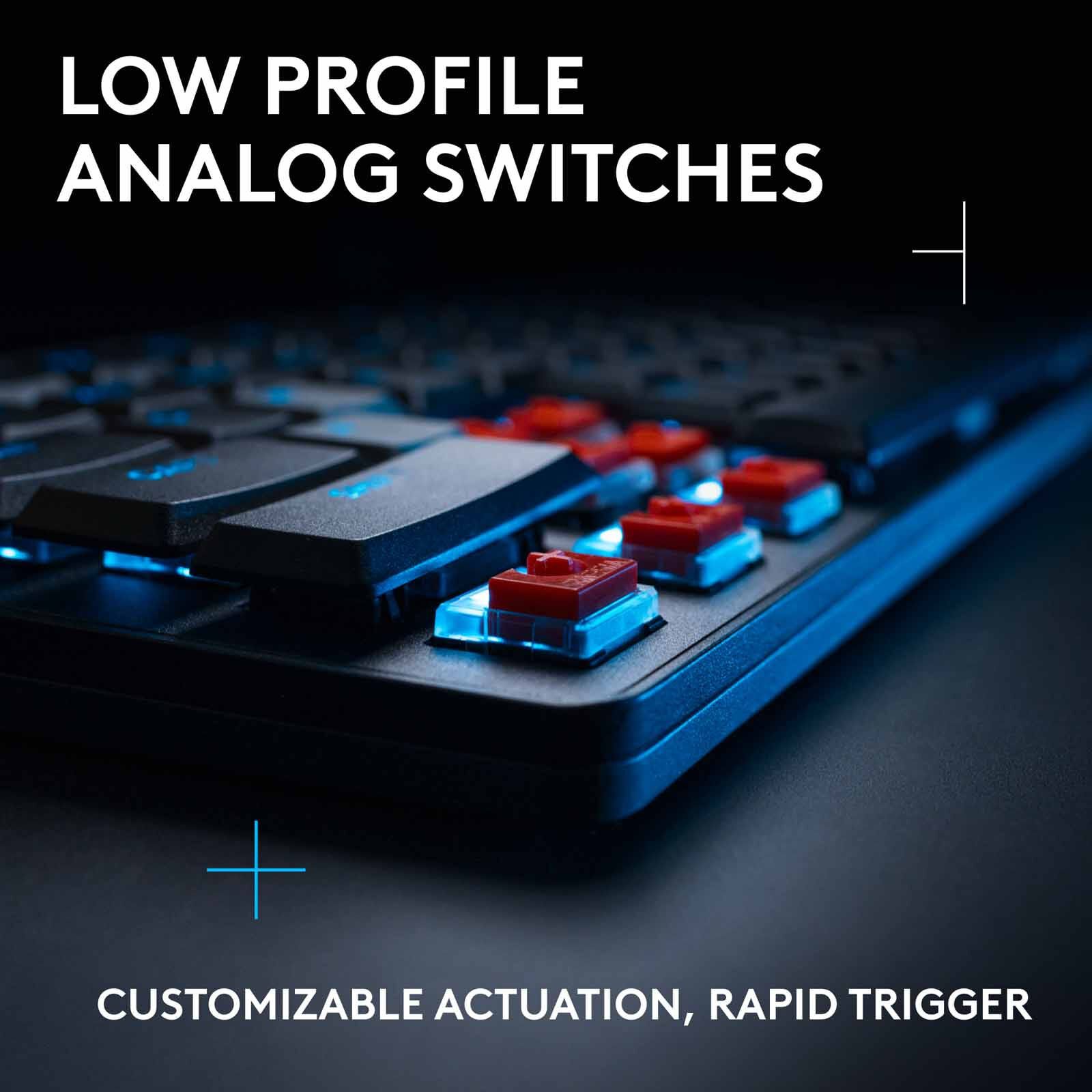 LOGITECH G515 Rapid Tkl Analog Switch Wired Keyboard - Black 920-013868-image 11