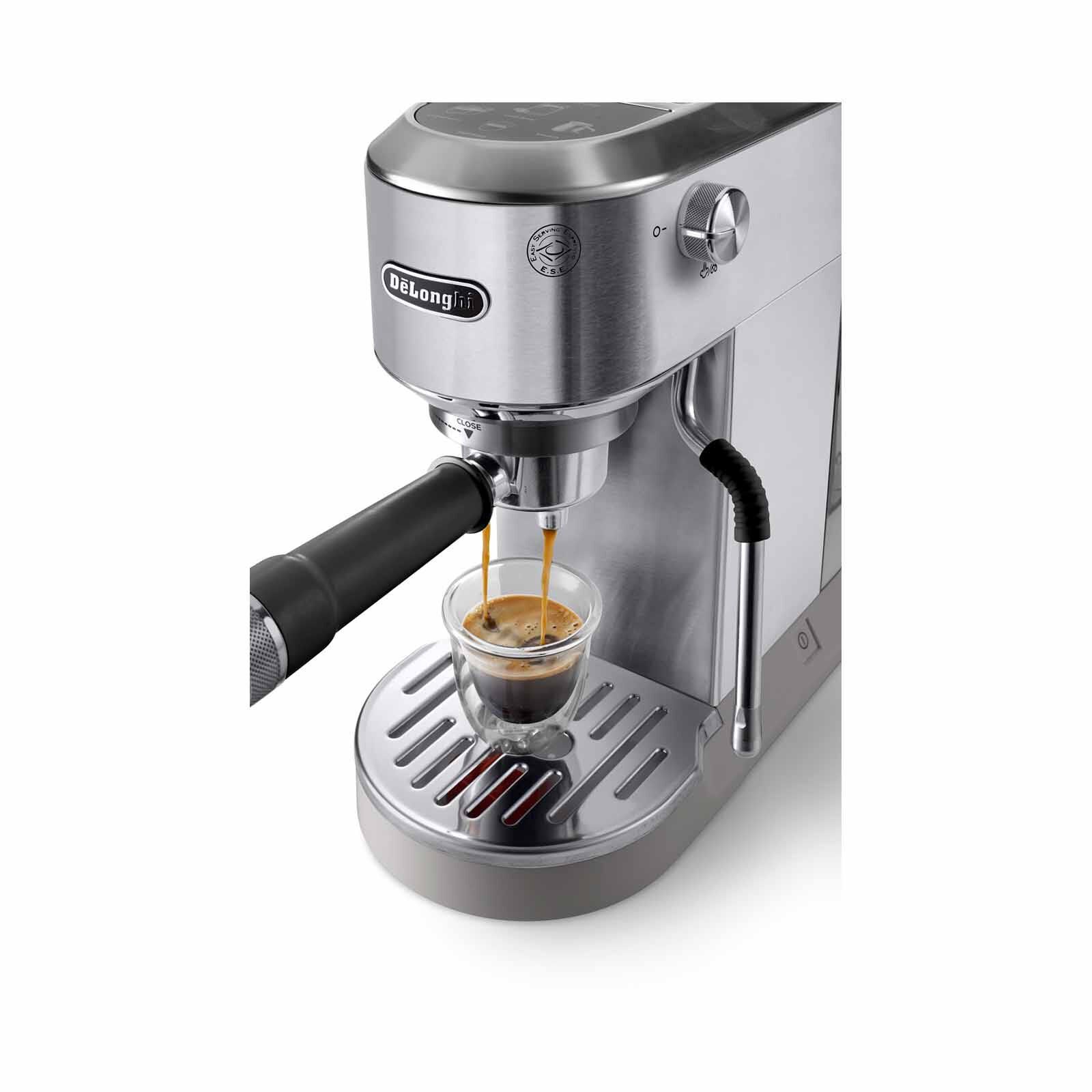 DELONGHI Dedica Duo Manual Coffee Maker - Metal EC890.M-image 3