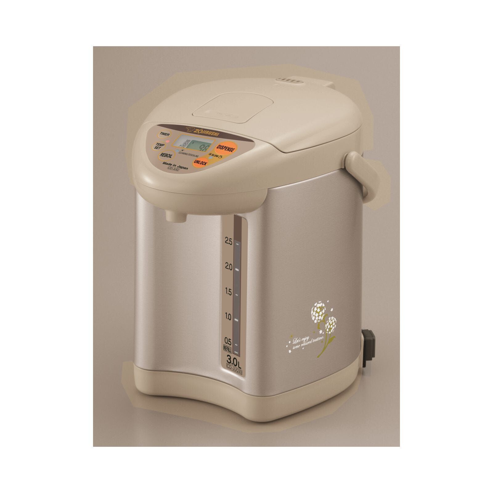 ZOJIRUSHI Airpots (3.0l) - Champagne Gold CDJUQ30CT-image null