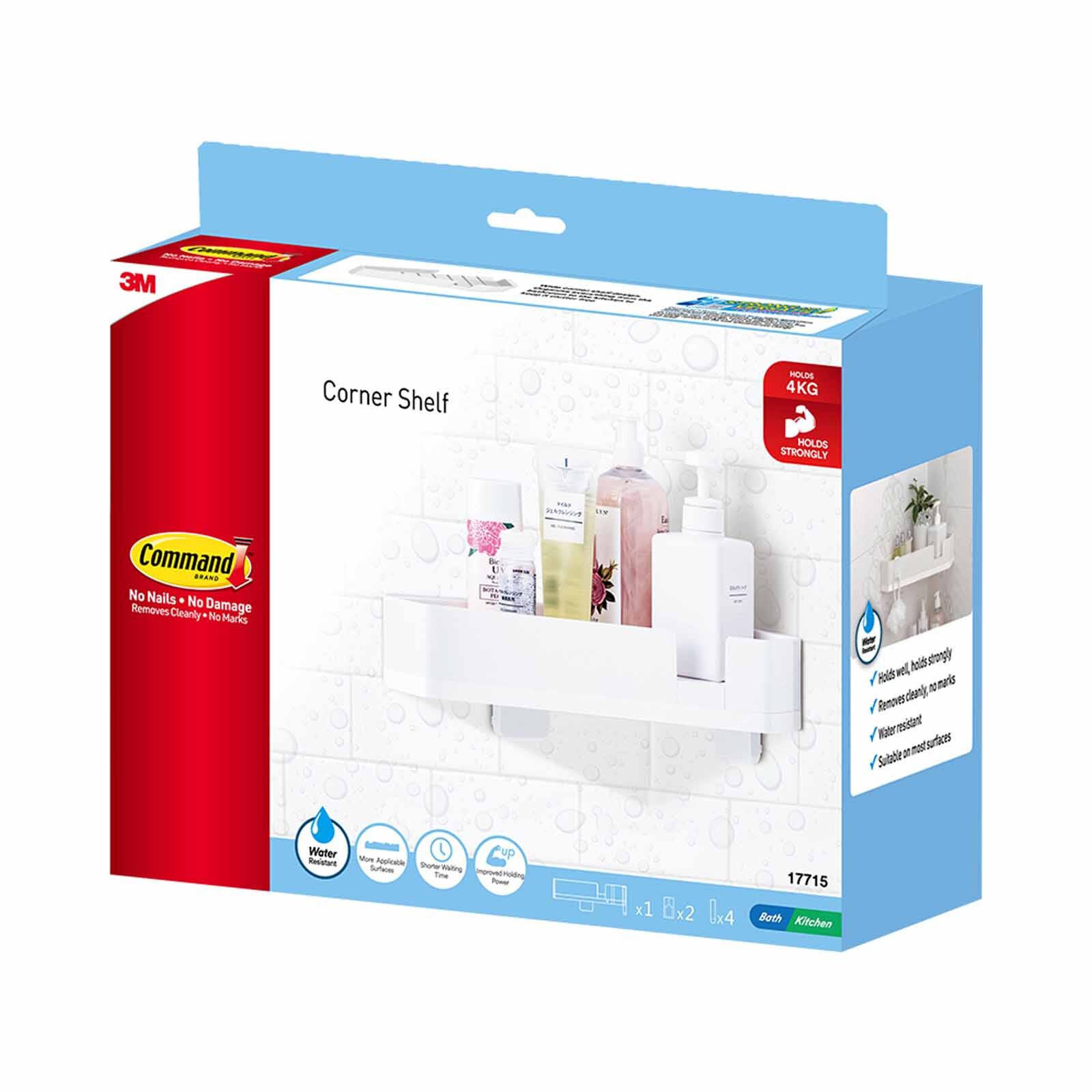 3M COMMAND Command Corner Shelf 17715 17715