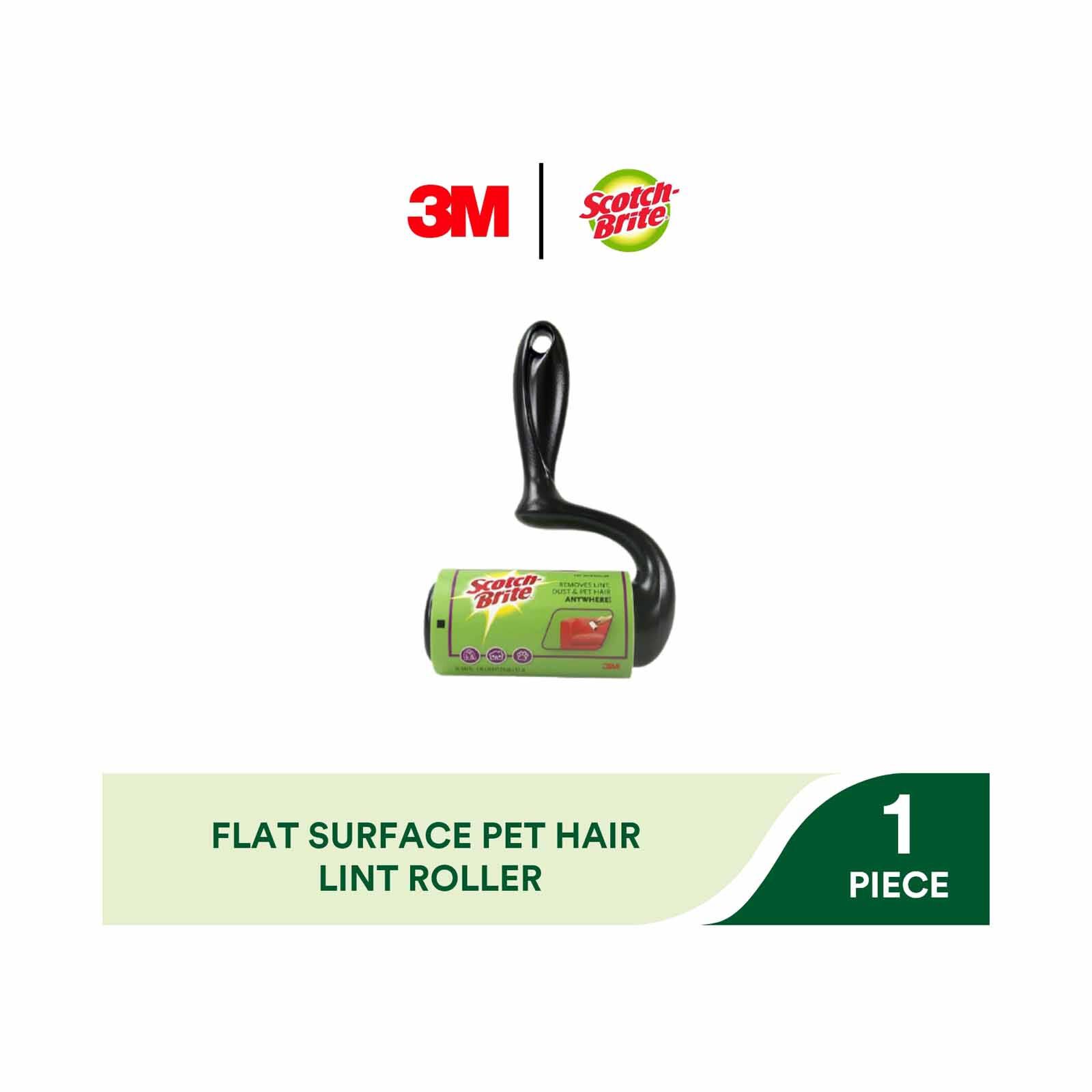 3M SCOTCHB S/b Pet Hair Lint Roller Flat Surface 56shts 837FSR-56-image 3