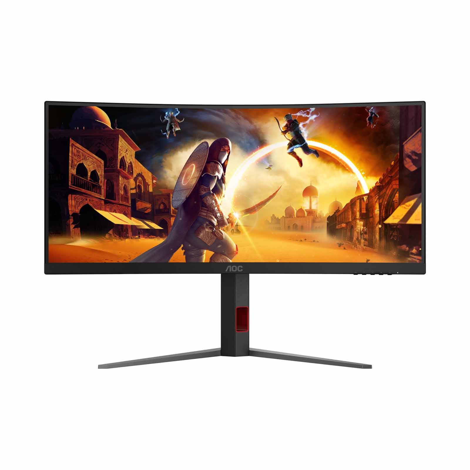 AOC 34 Inch Wqhd Fast Va Curved Gaming Monitor CU34G4Z-image 1