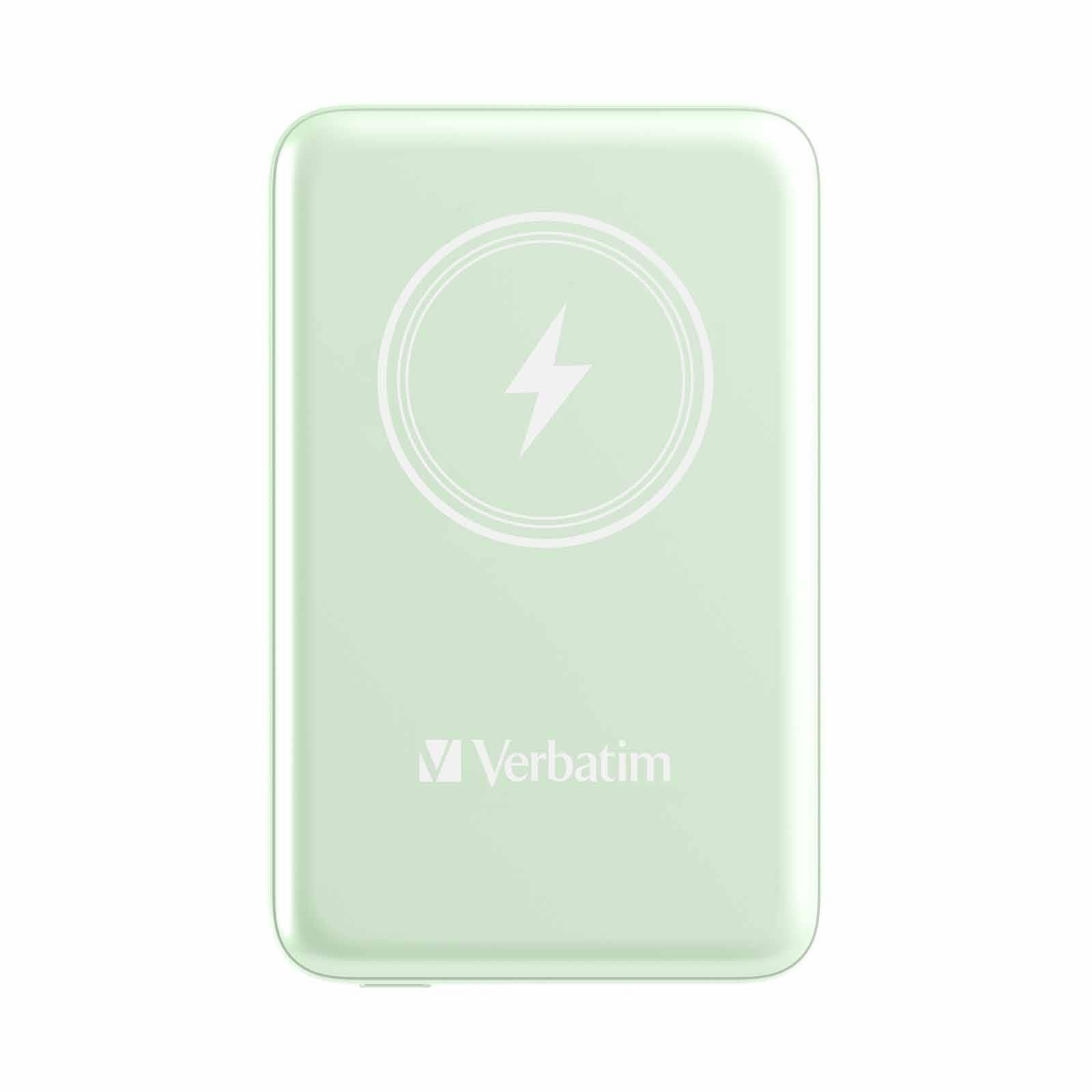 VERBATIM Power Pack Mcp-10bk 10000 Mah Pd 20w Mwc 15w - Green VM32246