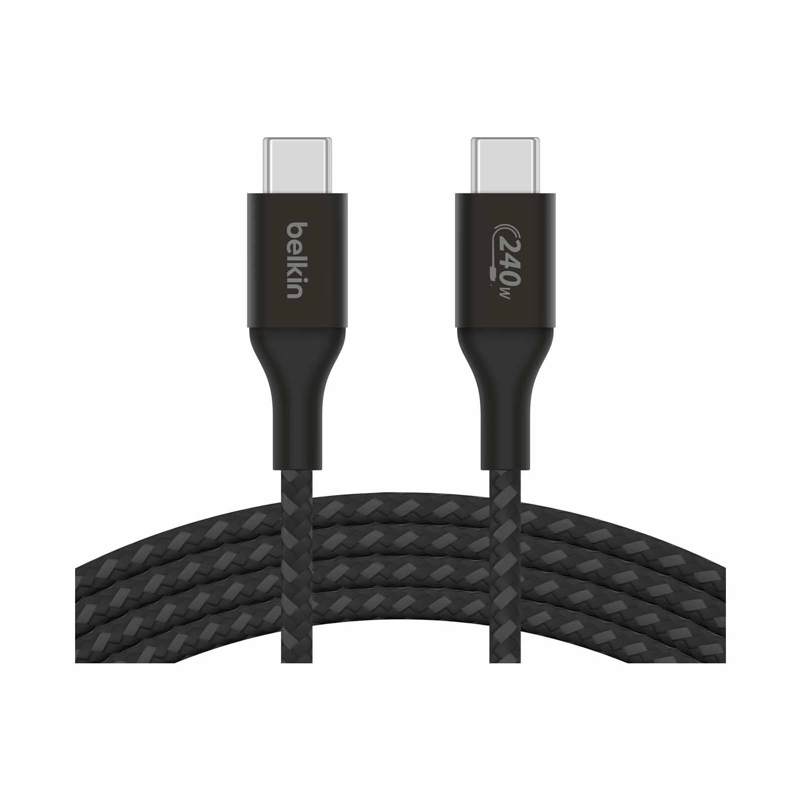 BELKIN Usb-c To C Pd3.1 Cable 2m Up To 240w Blk CAB015BT2MBK-image 1