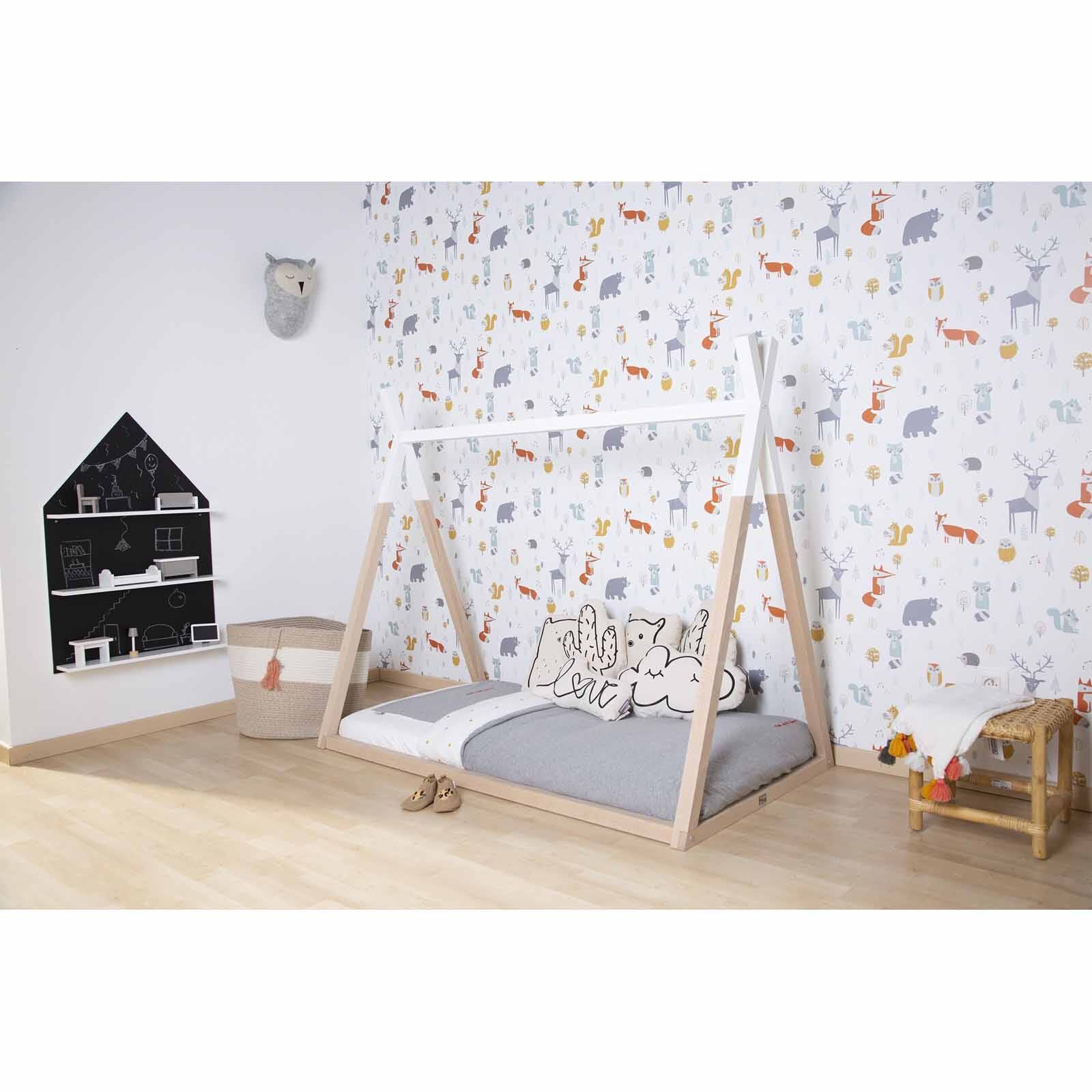 CHILDHOME Natural White - 70x140cm (online) TIPI BED-image 4