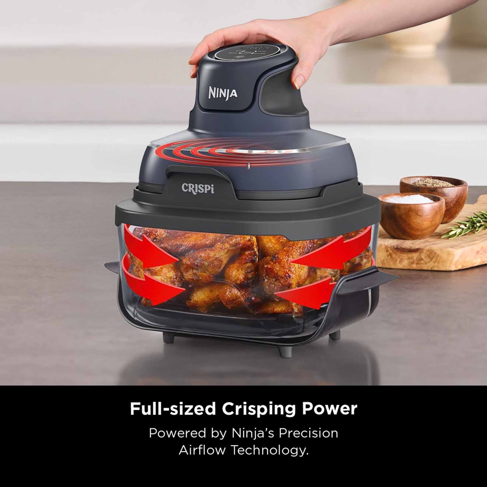 NINJA Crispi Portable Air Fryer (3.8l) - Soft Sage FN101SMSG-image 6