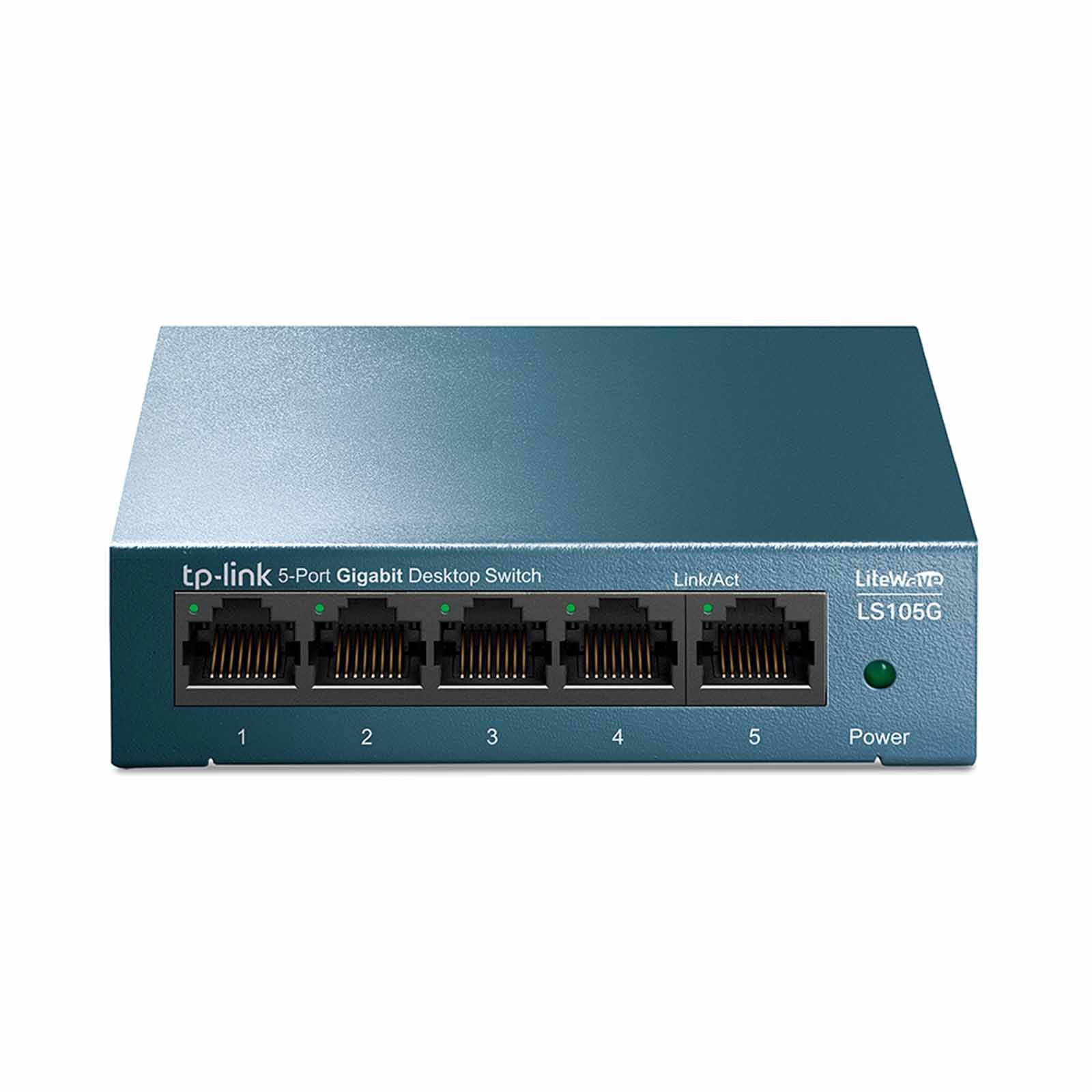 TP LINK 5-port 10/100/1000mbps Desktop Network Switch LS105G
