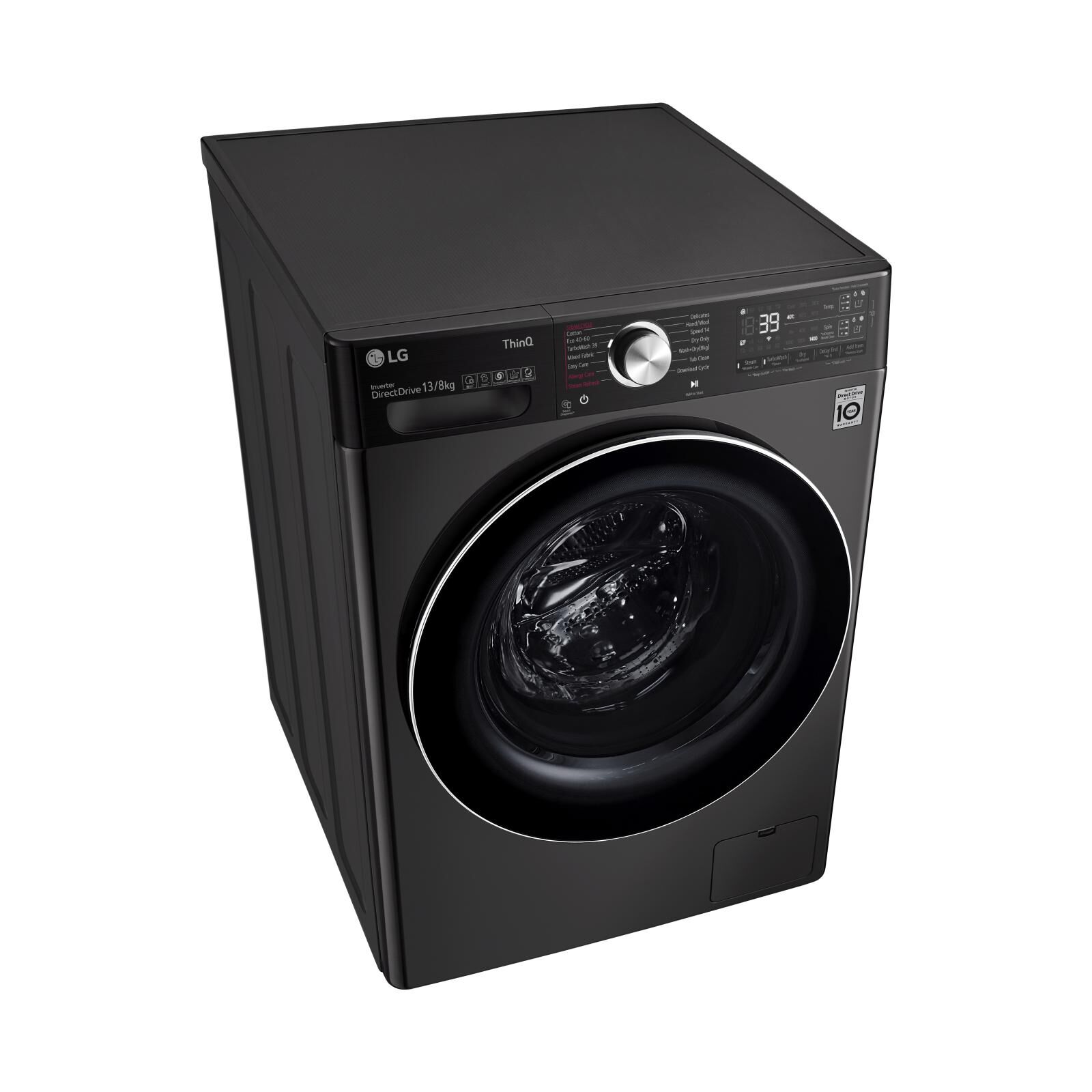 LG Front Load Washer And Dryer (13kg/8kg) FV1413H2BA-image 8