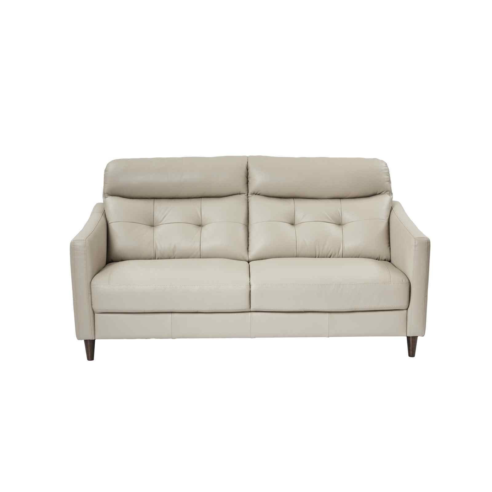 MIZU DESIG 3 Seater Sofa (hl) Mto Half Leather Sofa VERA-image 1