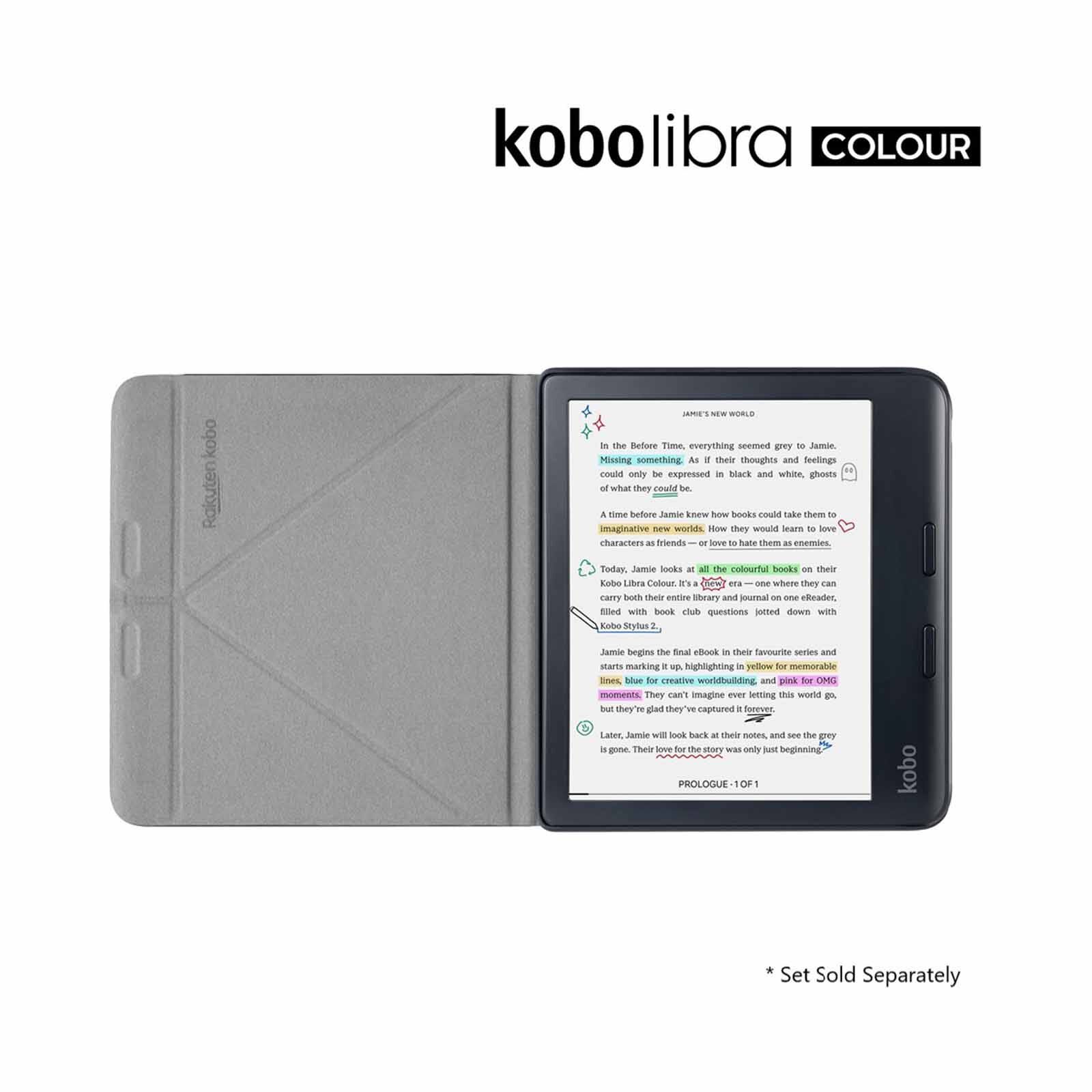 RAKUTEN KO Kobo Libra Sleepcover Case Black N428-AC-BK-E-PU-image 2