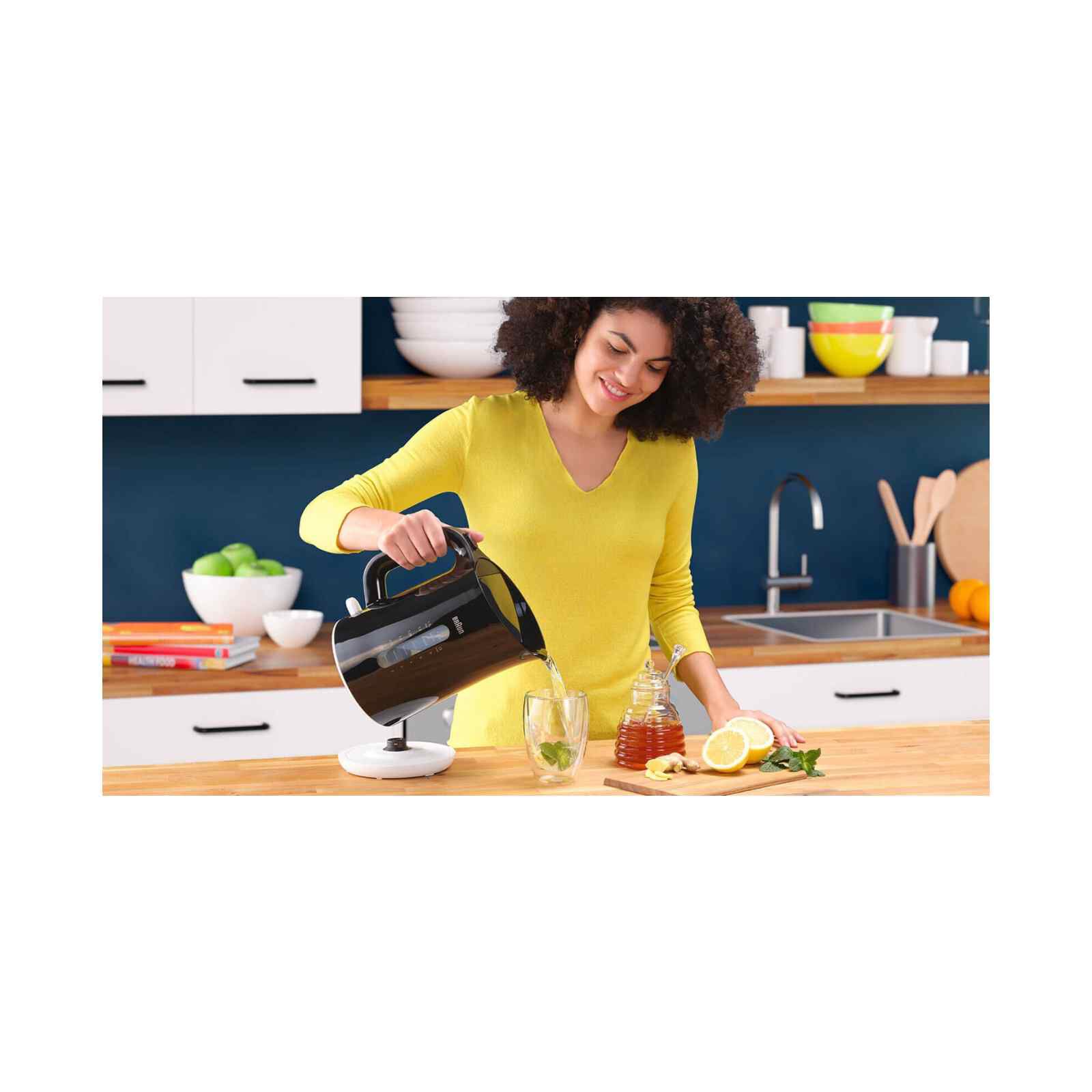BRAUN Kettle (1.7l) - Black WK1100BK-image 4