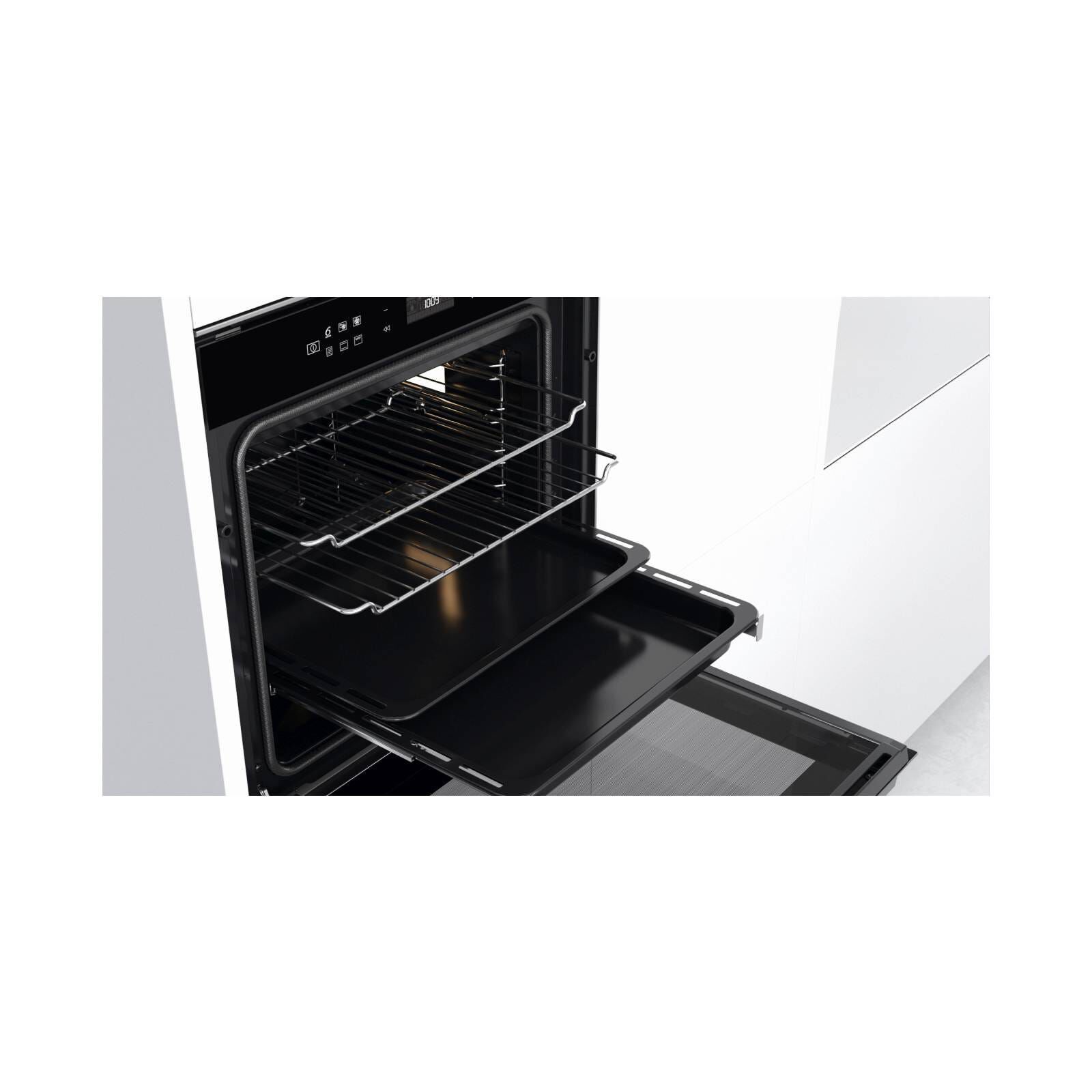 WHIRLPOOL 73l Pyrolytic Oven Superheated Steam (exclude Installation) W7OSPBLAUS-image 1