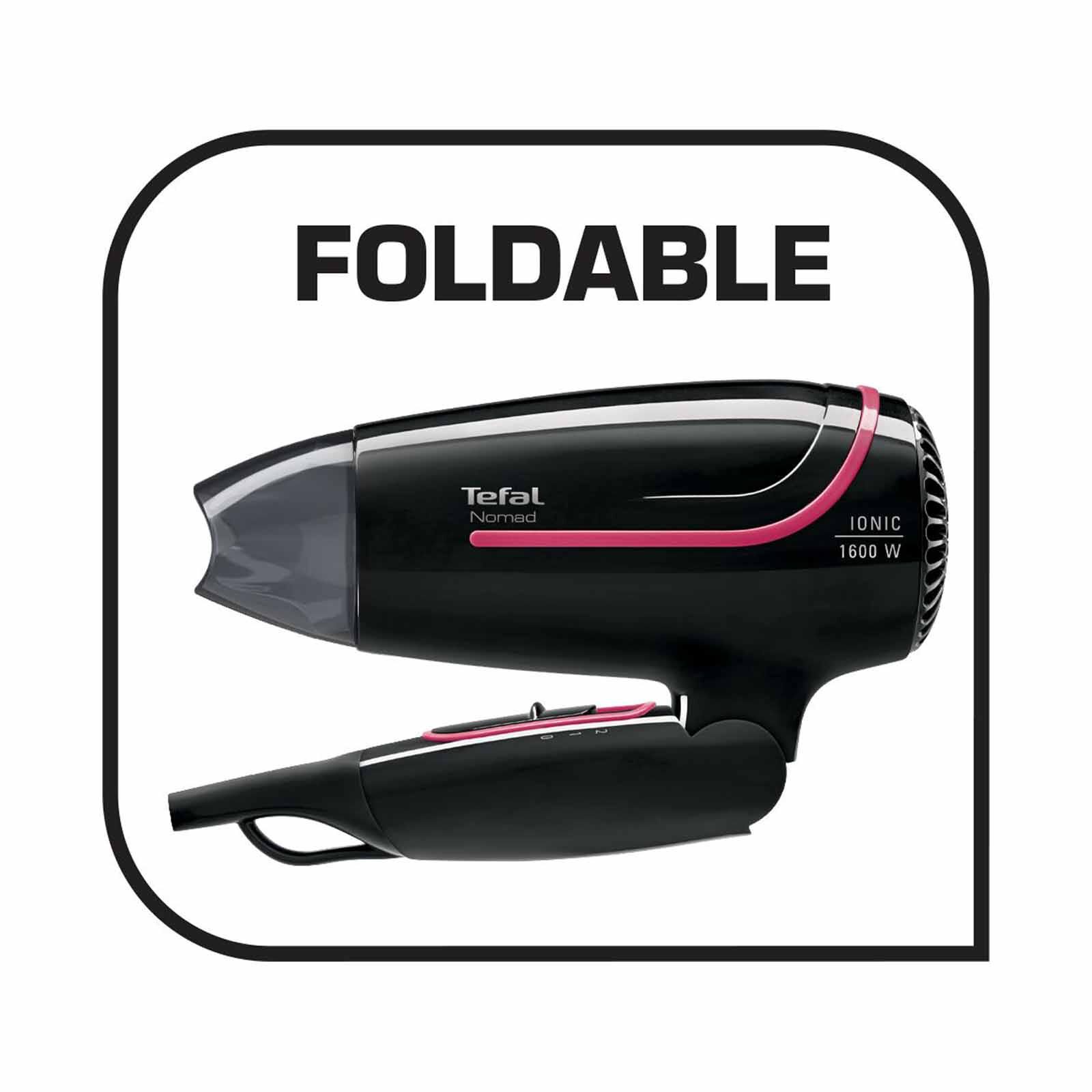 TEFAL Hair Dryer Nomad 2 Iconic (1600w) HV3313-image 2
