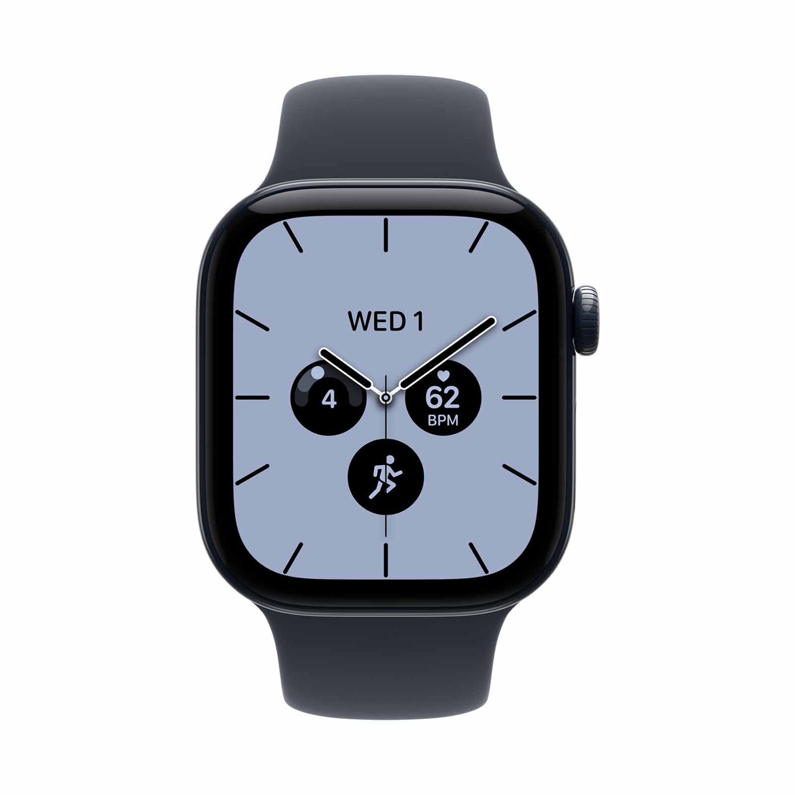 APPLE Watch Series 12 Gps + Cellular 42mm Night Blue Ceramic Case With Navy Blue Sport Band - S/m MJGY4X/A-image 1