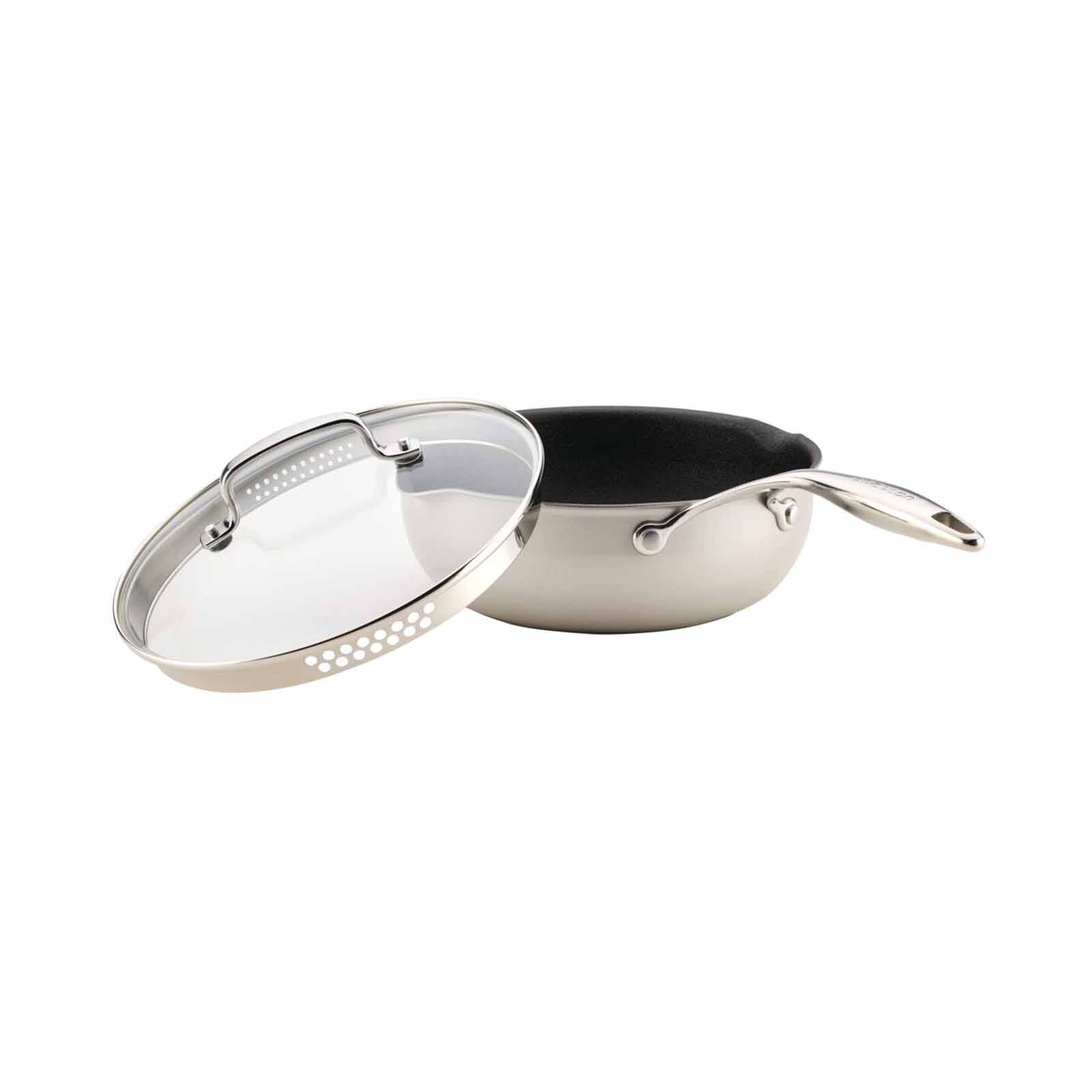 CIRCULON Infinity Nonstick 24cm/2.8l Multi-pan With Glass Lid & Lid Holder 80303-image 5