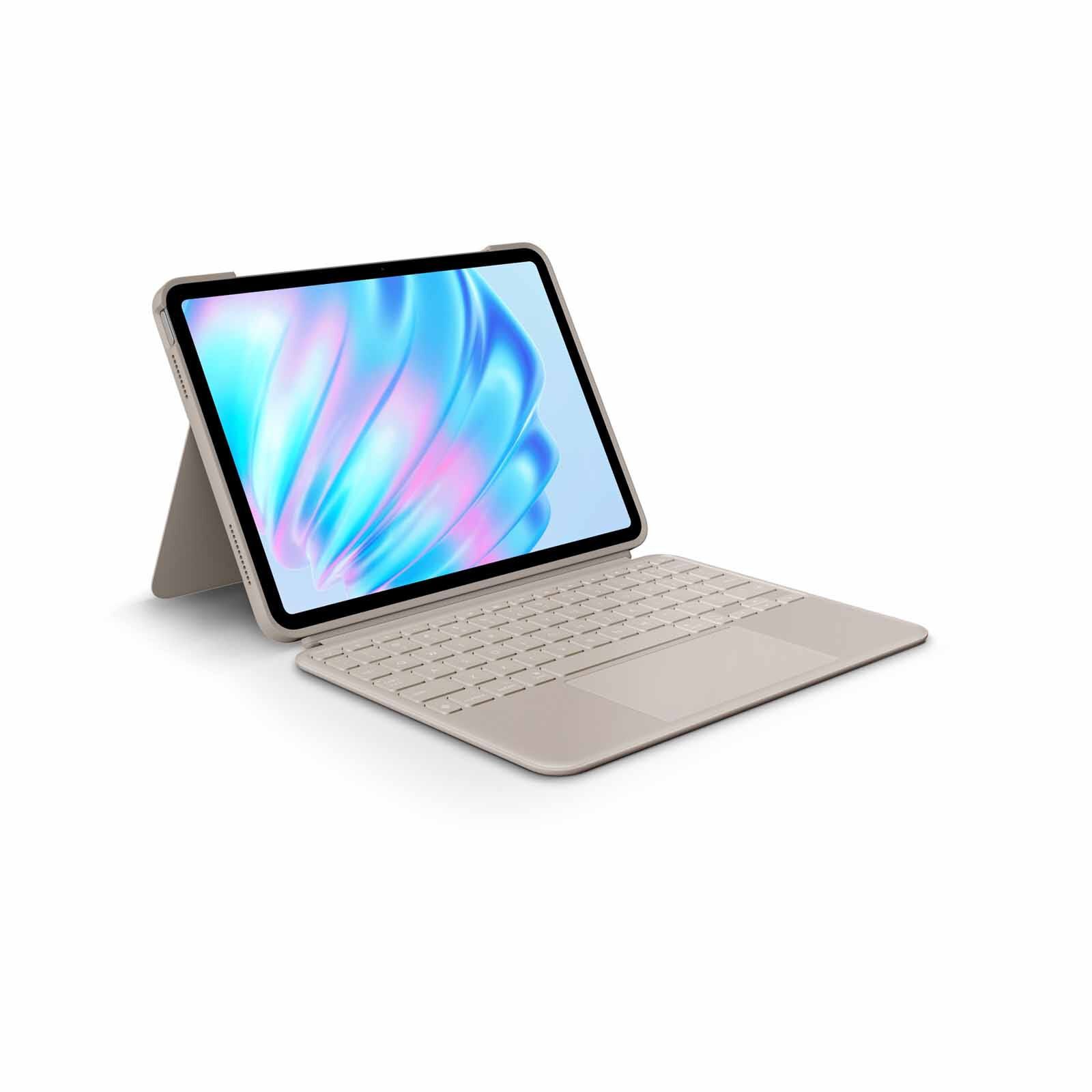 LOGITECH Logi Combo Touch Ipad Air 11-inch (m4,m3,m2)/ 10.9-in (4/5gen) - Sand 920-013295-image 1
