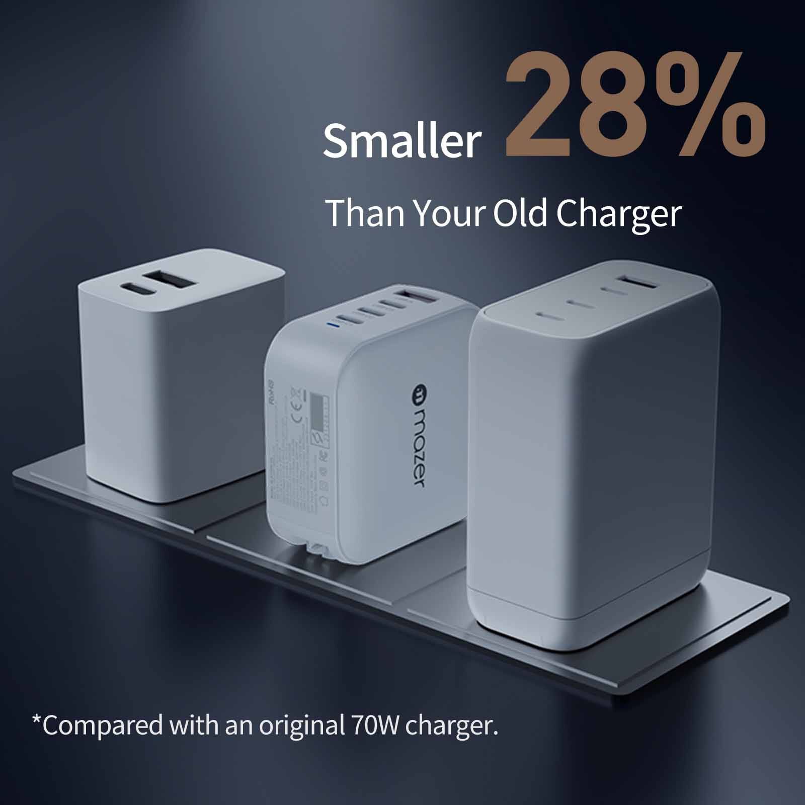 MAZER Ganprestige Pd100w 3c1a With 4 Travel Plugs-white M-G100W-V5-WH-image 12