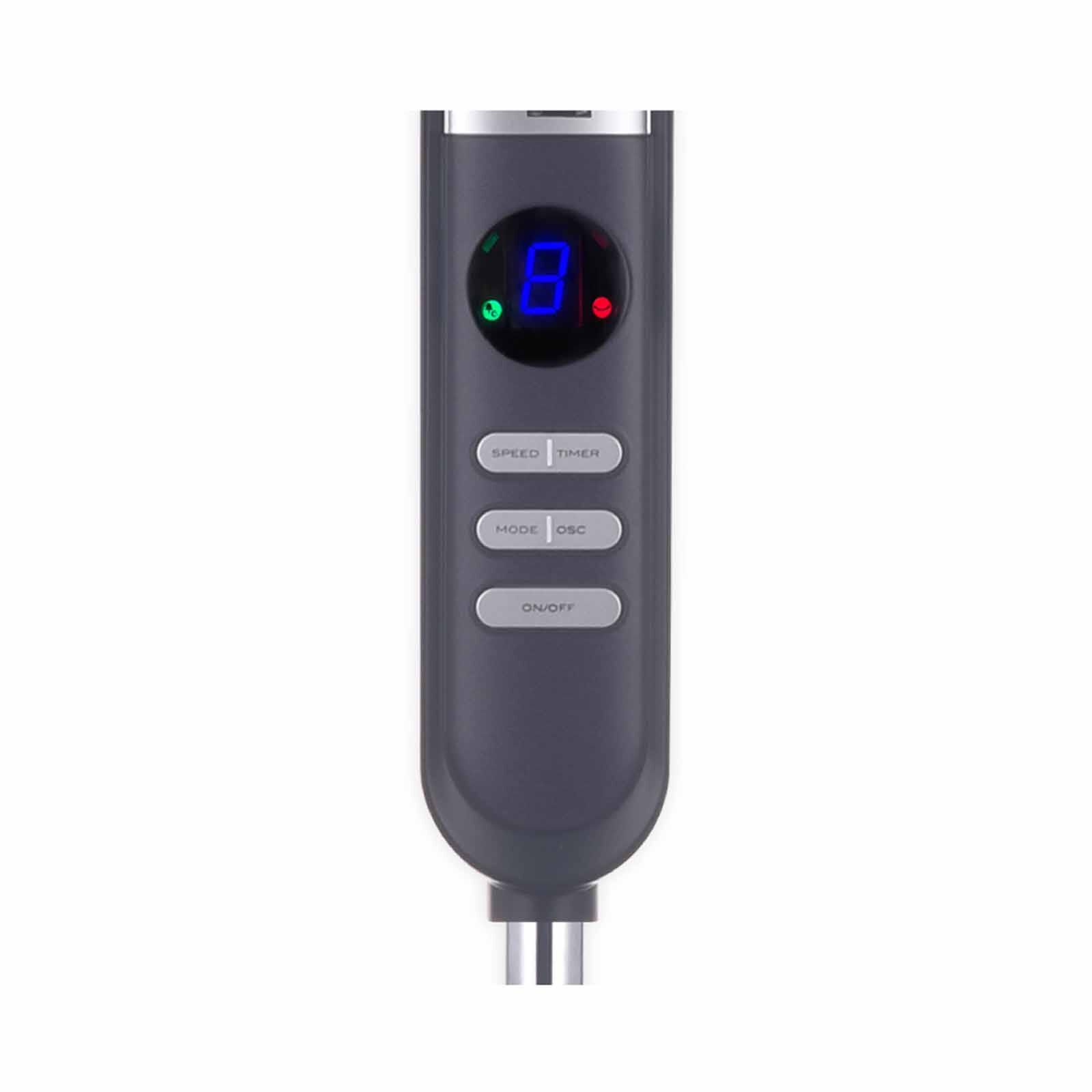NNIO 16 In Bldc Stand Fan With Remote Control (black) N1600DCSFR-BK-image 3