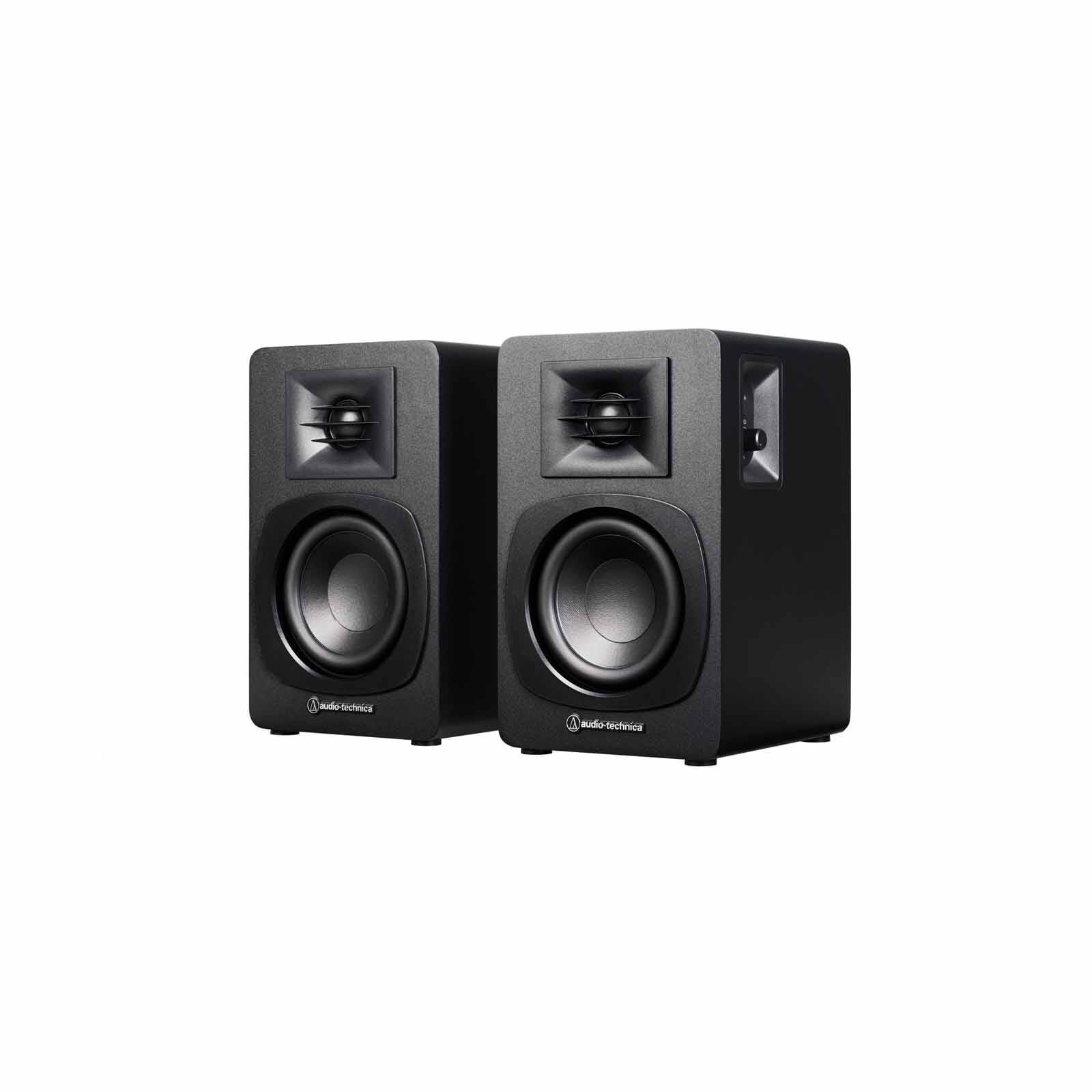 AUDIO TECH Powered Bookshelf Speakers AT-SP3XBT-image 1