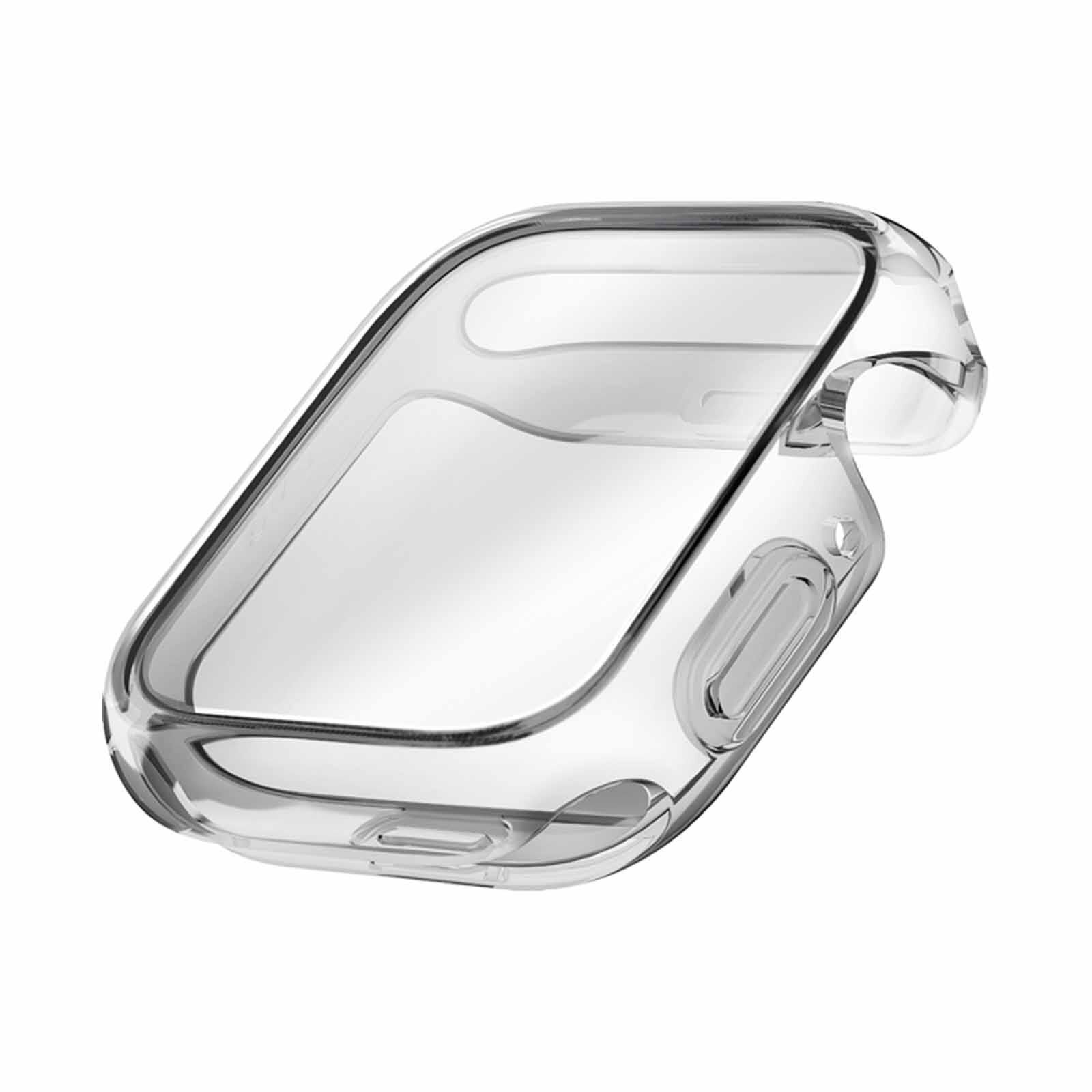 UNIQ Garde Hybrid Watch Case With Screen Protection 45mm - Smoked (tinted Grey) UNIQ-45MM-GARSMK-image 1