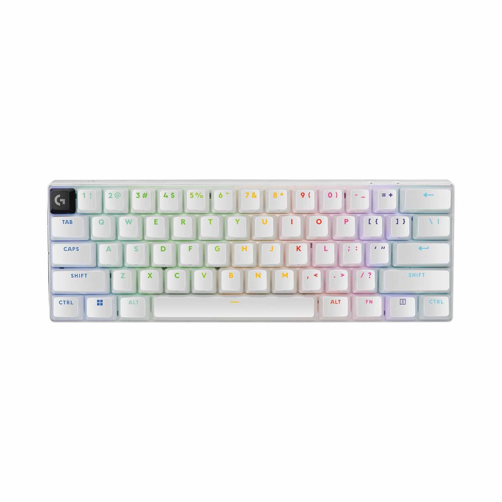 LOGITECH Pro X 60 Lightspeed Wireless Gaming Keyboard White (gx-brown) 920-011935