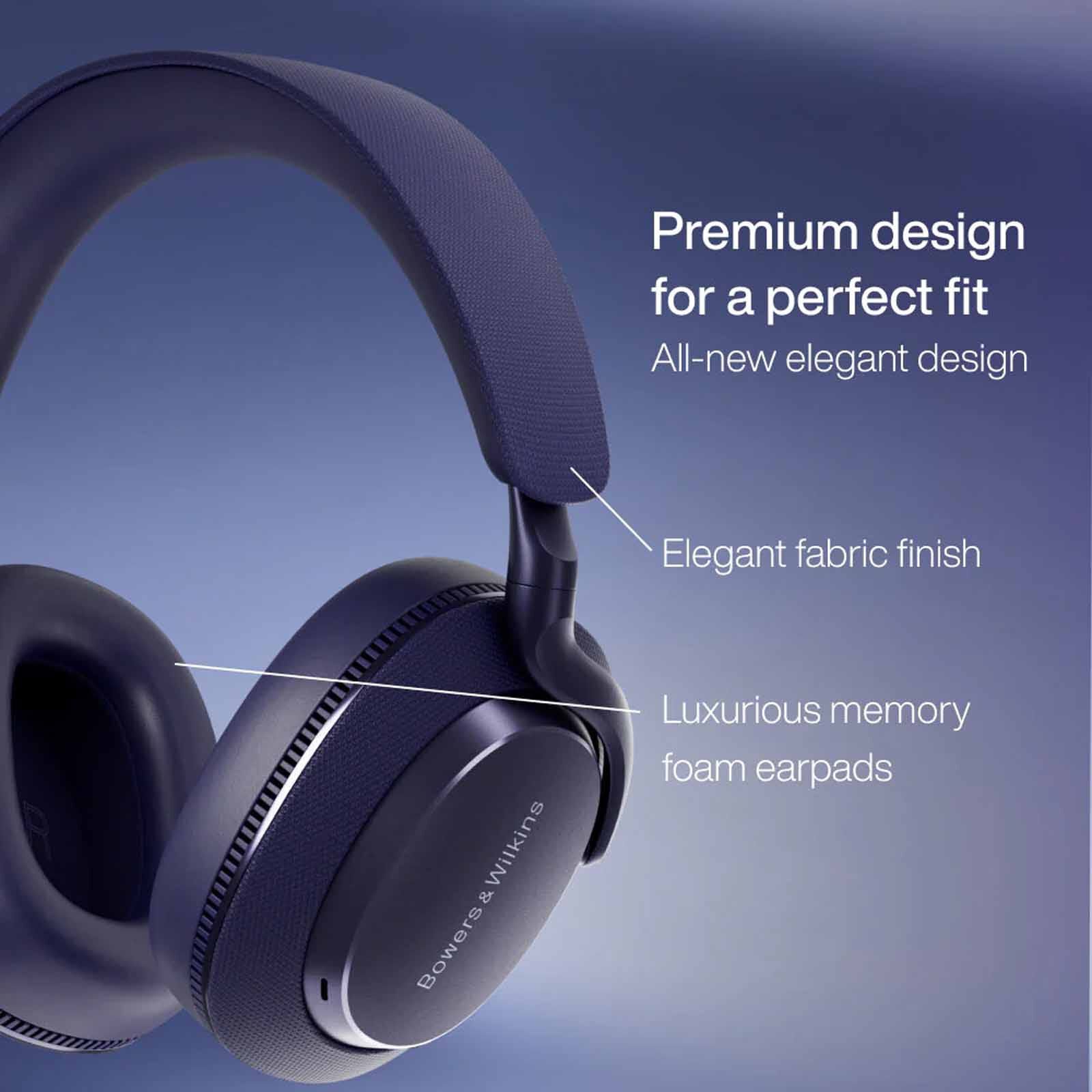 BOWERS Over-ear Noise Cancelling Headphones PX7 S3 (INDIGO BLUE)-image 11