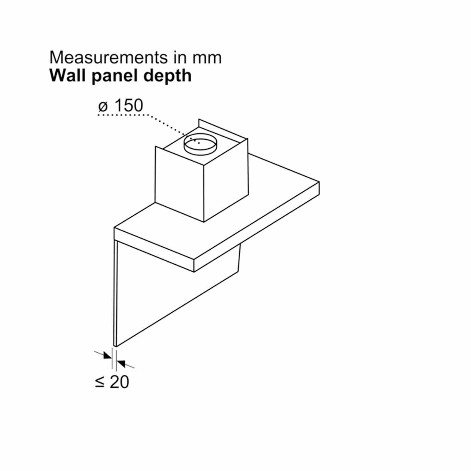 BOSCH Wall Mount Hood - Stainless Steel (90cm) (exclude Installation) DWB97DN30-image 10
